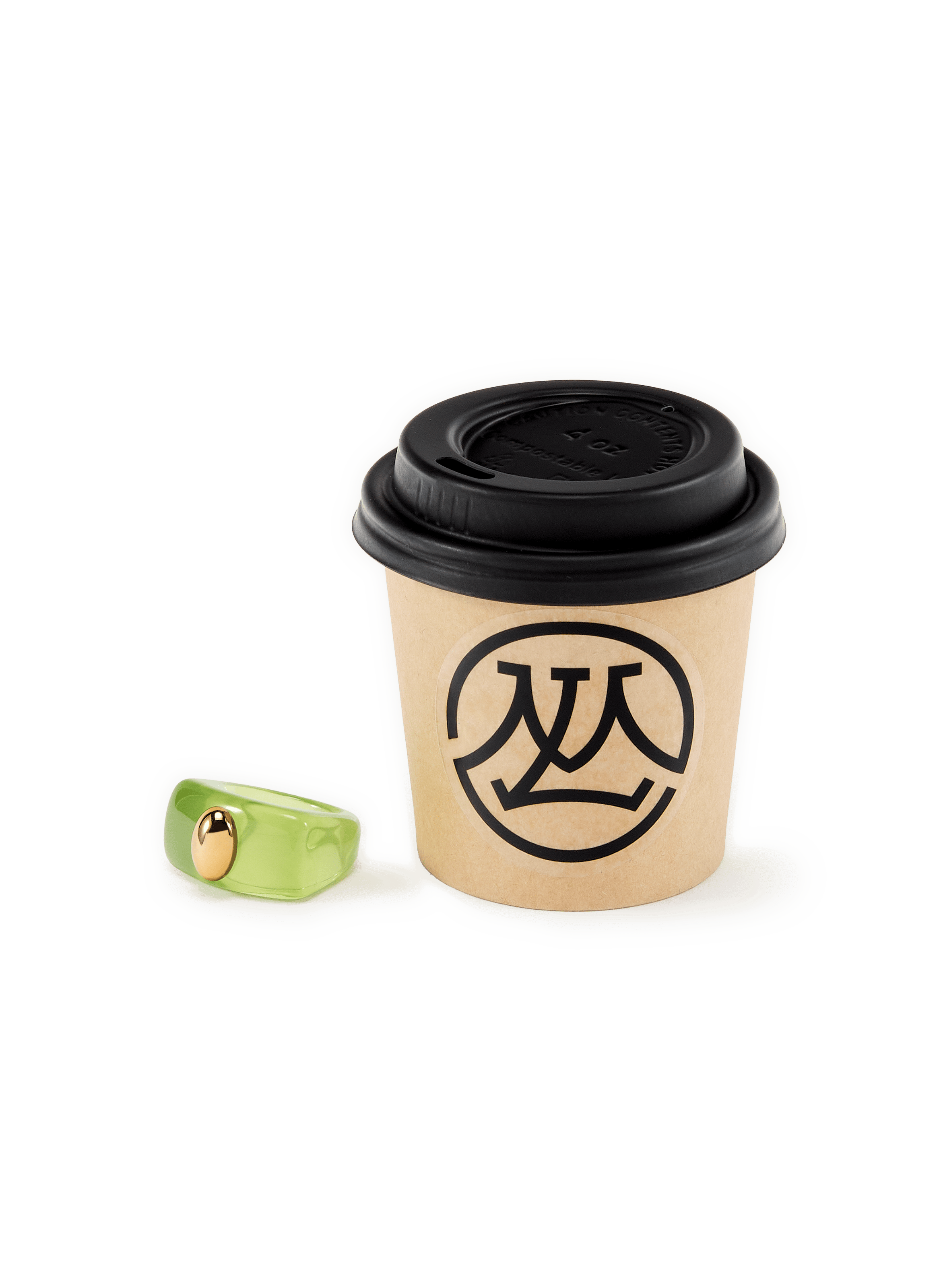 Bague Pagan & Vegan LA MANSO Vert