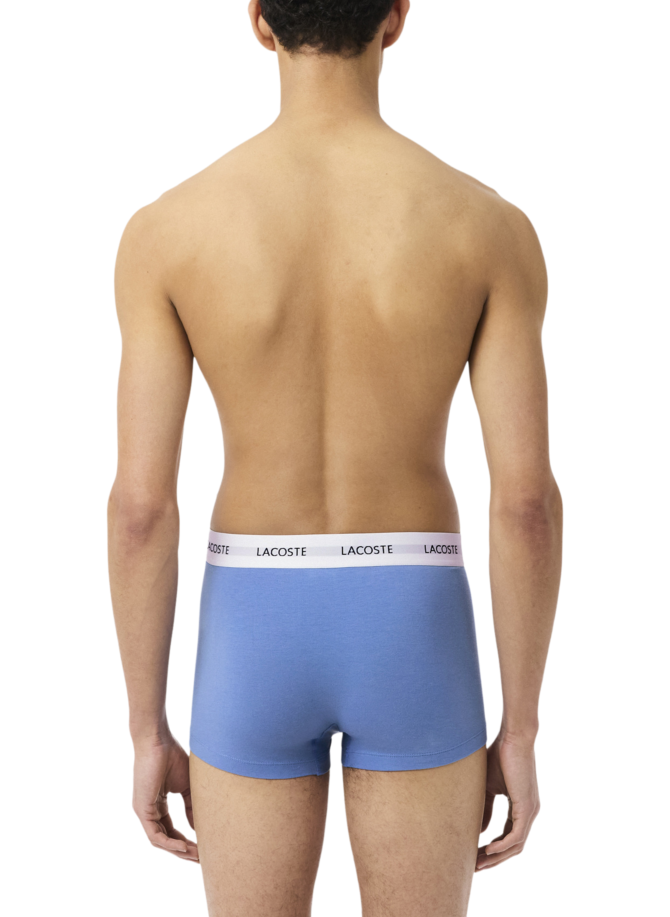 Set of 3 mixed cotton boxer shorts LACOSTE Multicolour