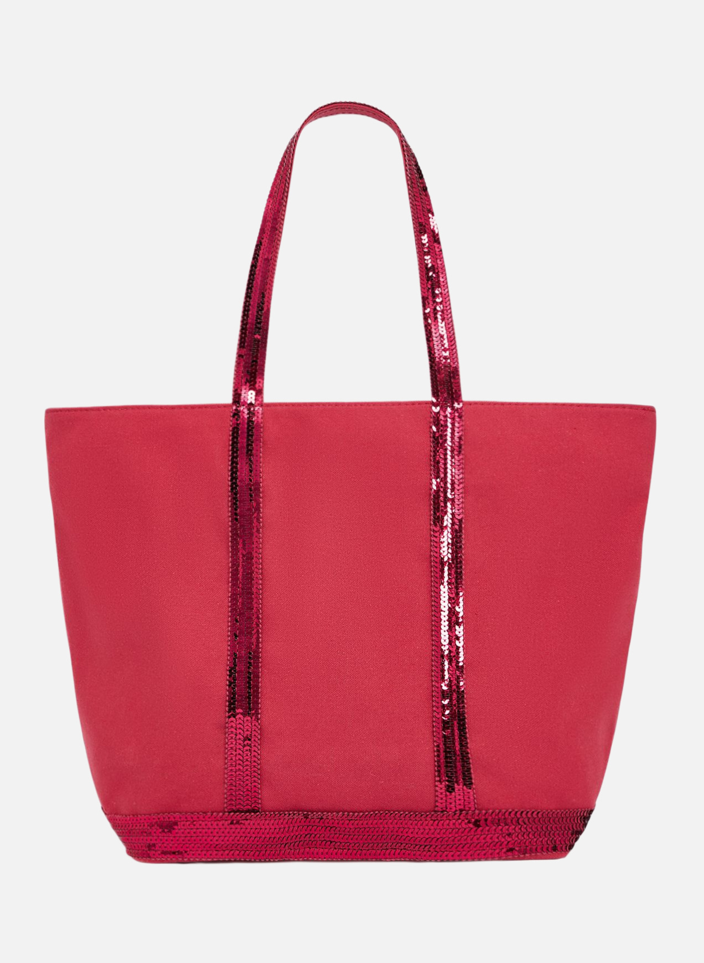 Cabas m zippé en toile VANESSA BRUNO Rose