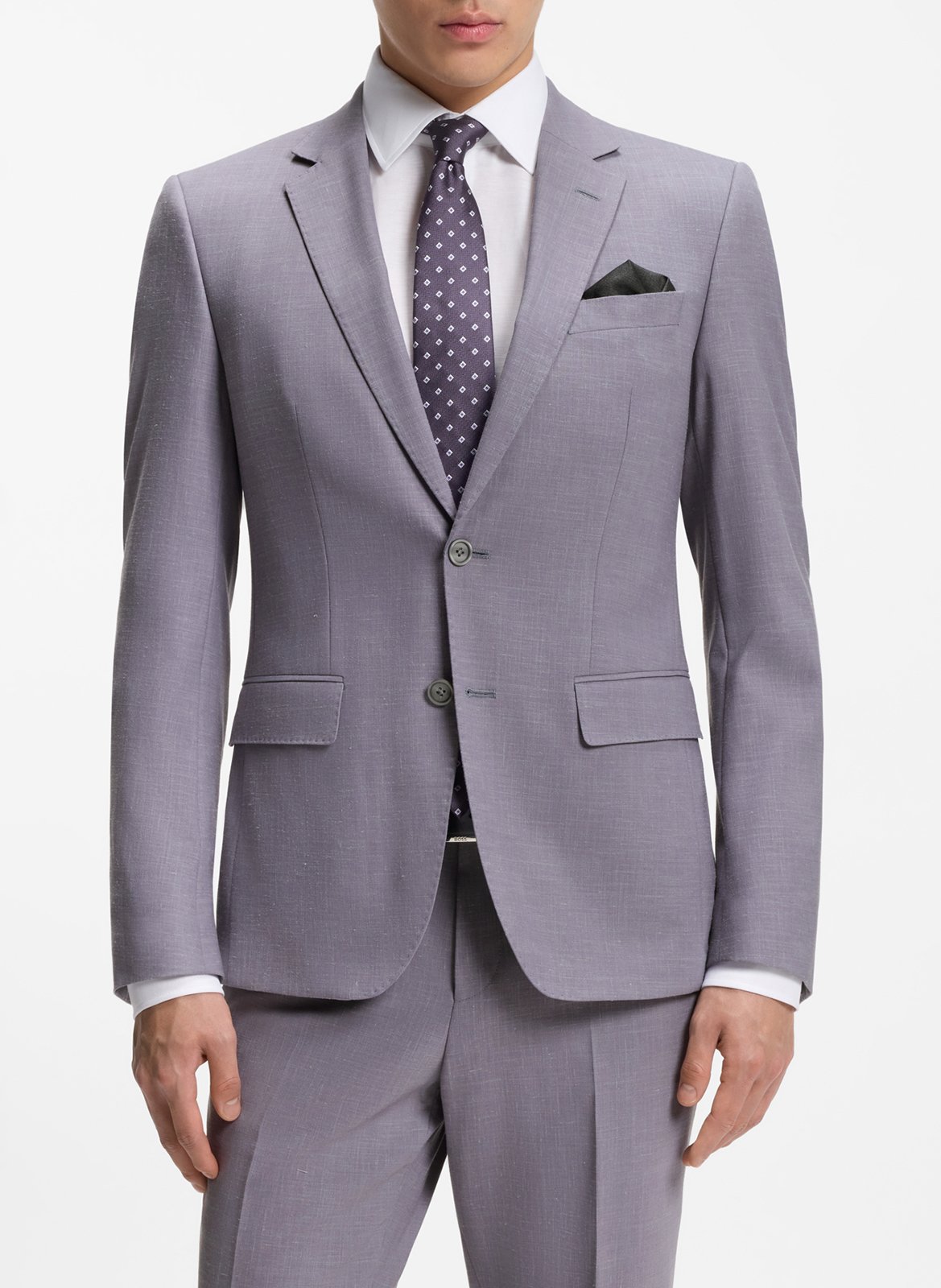 Costume deux pièces slim-fit BOSS Violet