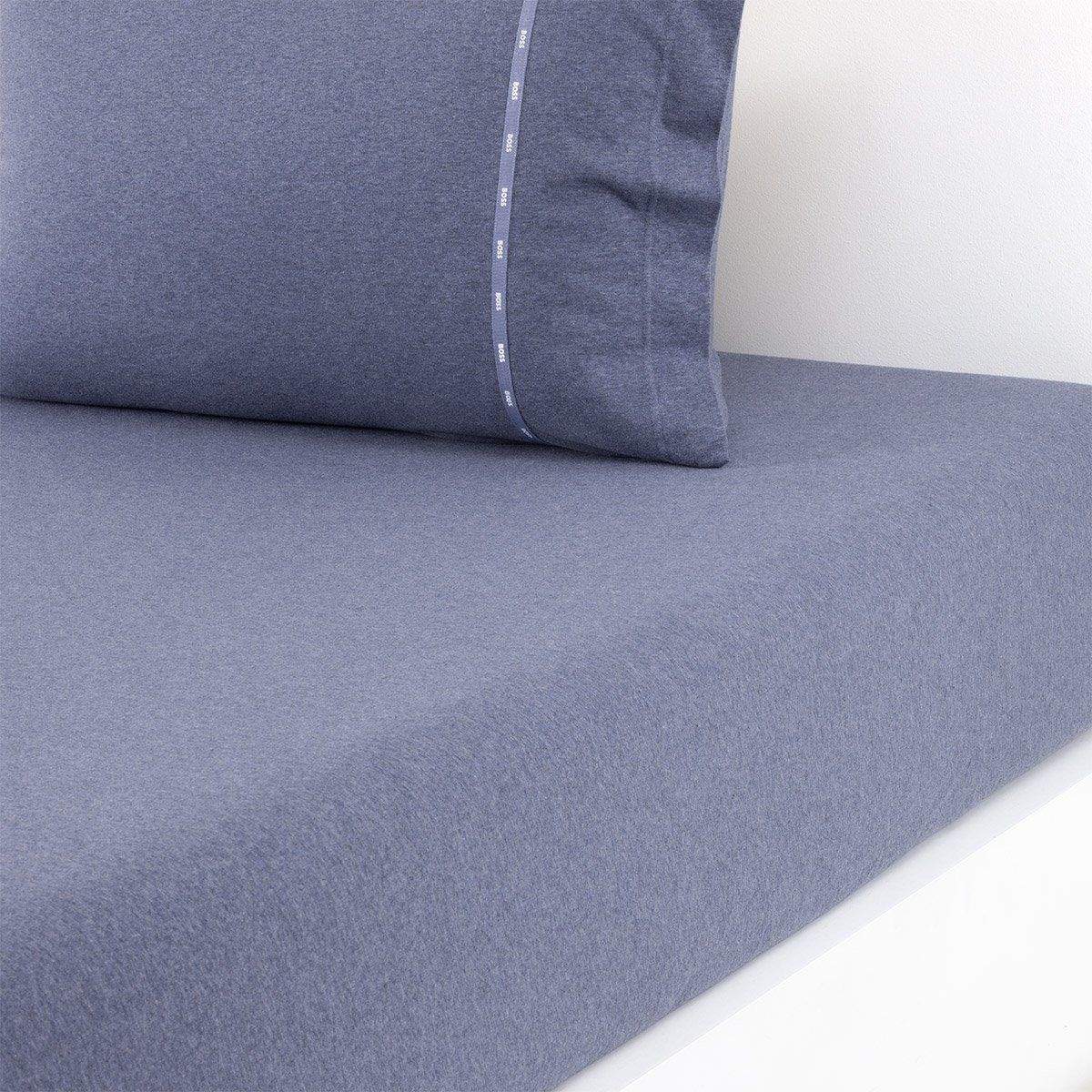 Drap housse en coton modal, boss sense BOSS HOME Bleu