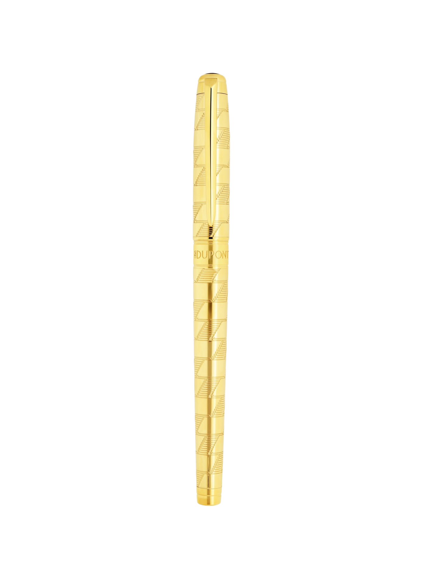 Stylo roller Medium Monogram 1872 Line D Eternity S.T. DUPONT Doré