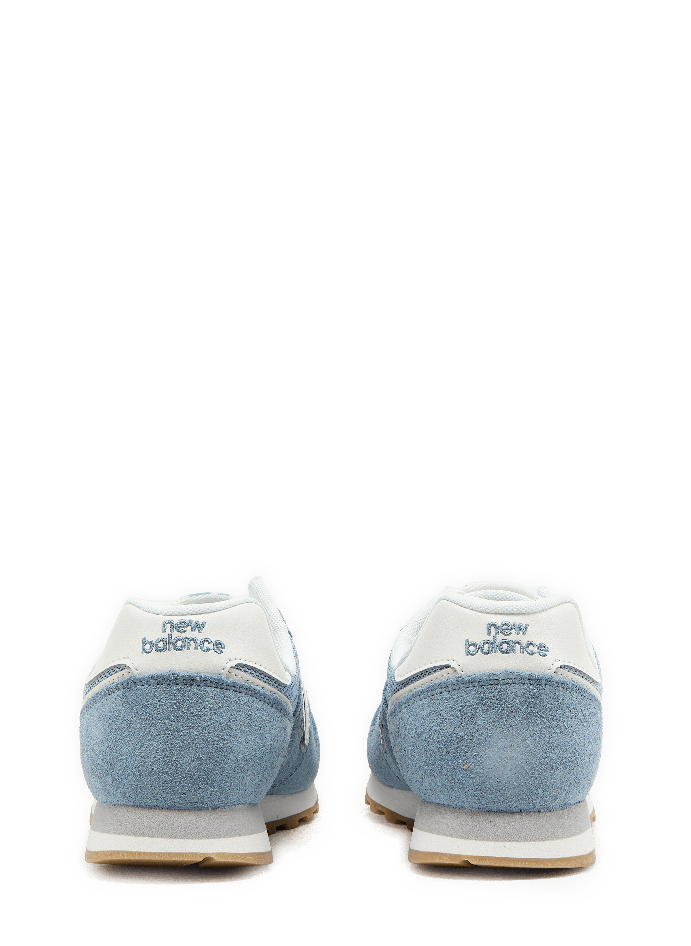 Baskets 373 v2 en cuir mélangé NEW BALANCE Bleu