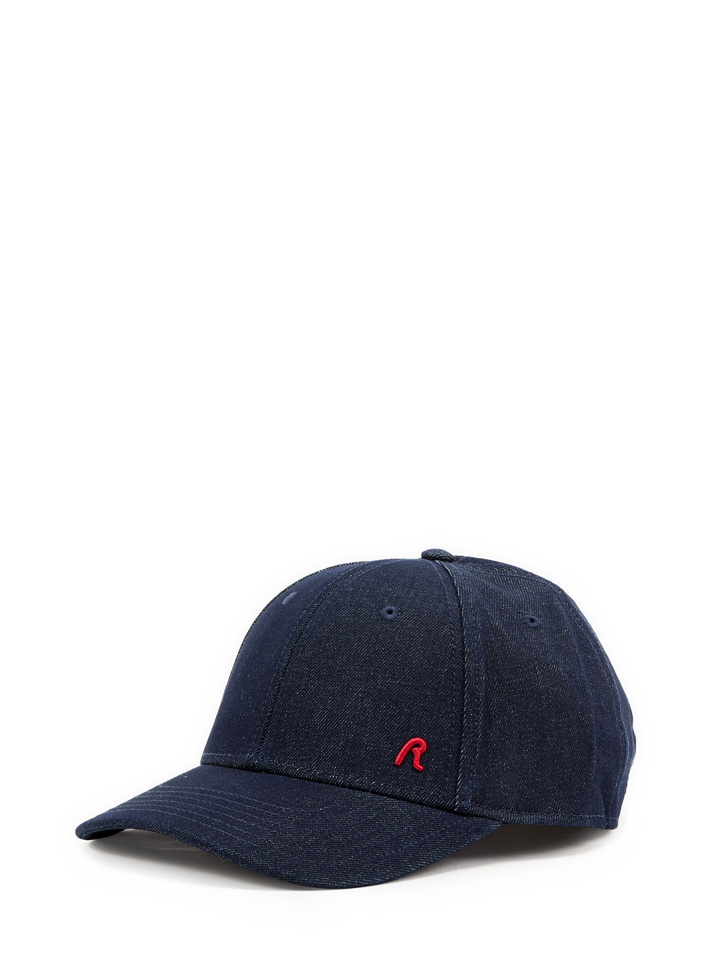 Casquette brodée en denim de coton REPLAY Bleu