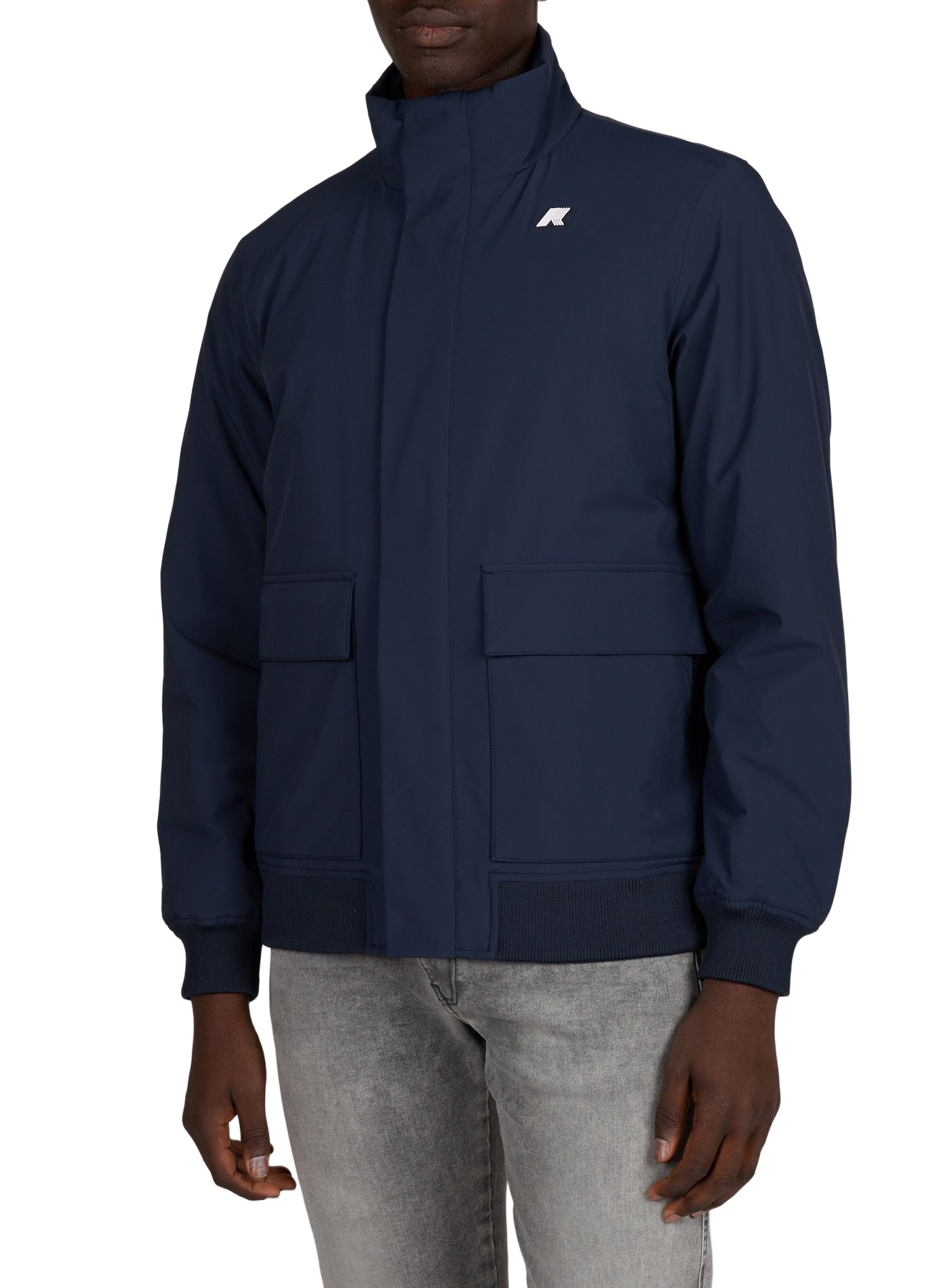 Blouson col montant K-WAY Bleu