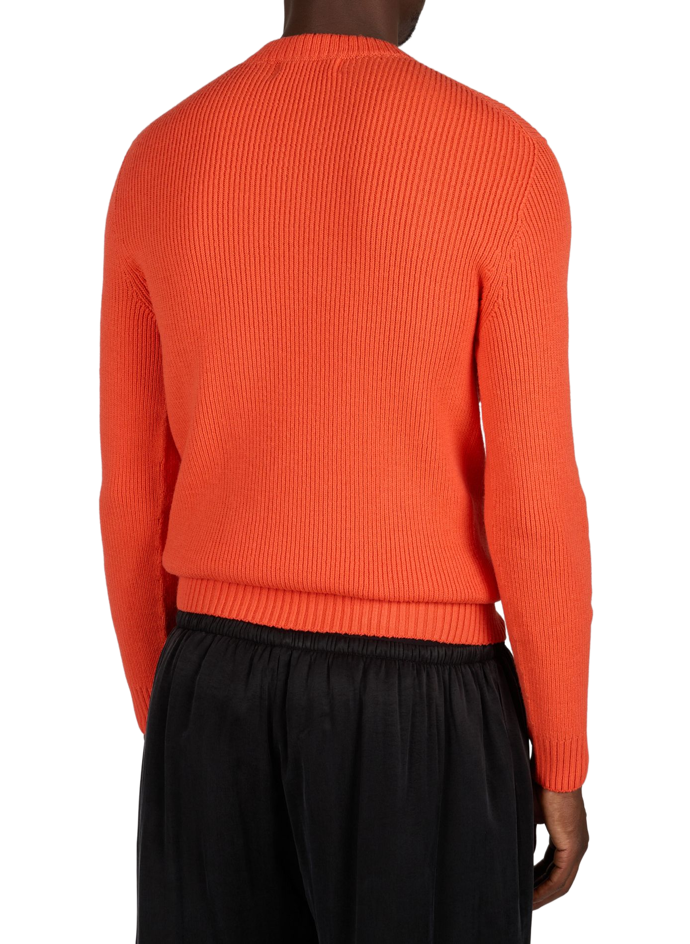 Round-neck wool jumper CÉZEMBRE Orange