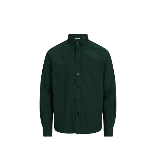 Chemise droite à carreaux en coton Chemise droite à carreaux en coton