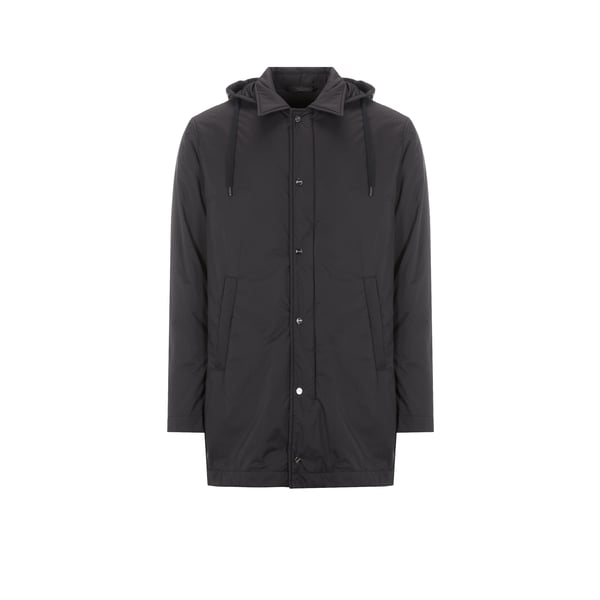 Parka mi-longue à capuche amovible