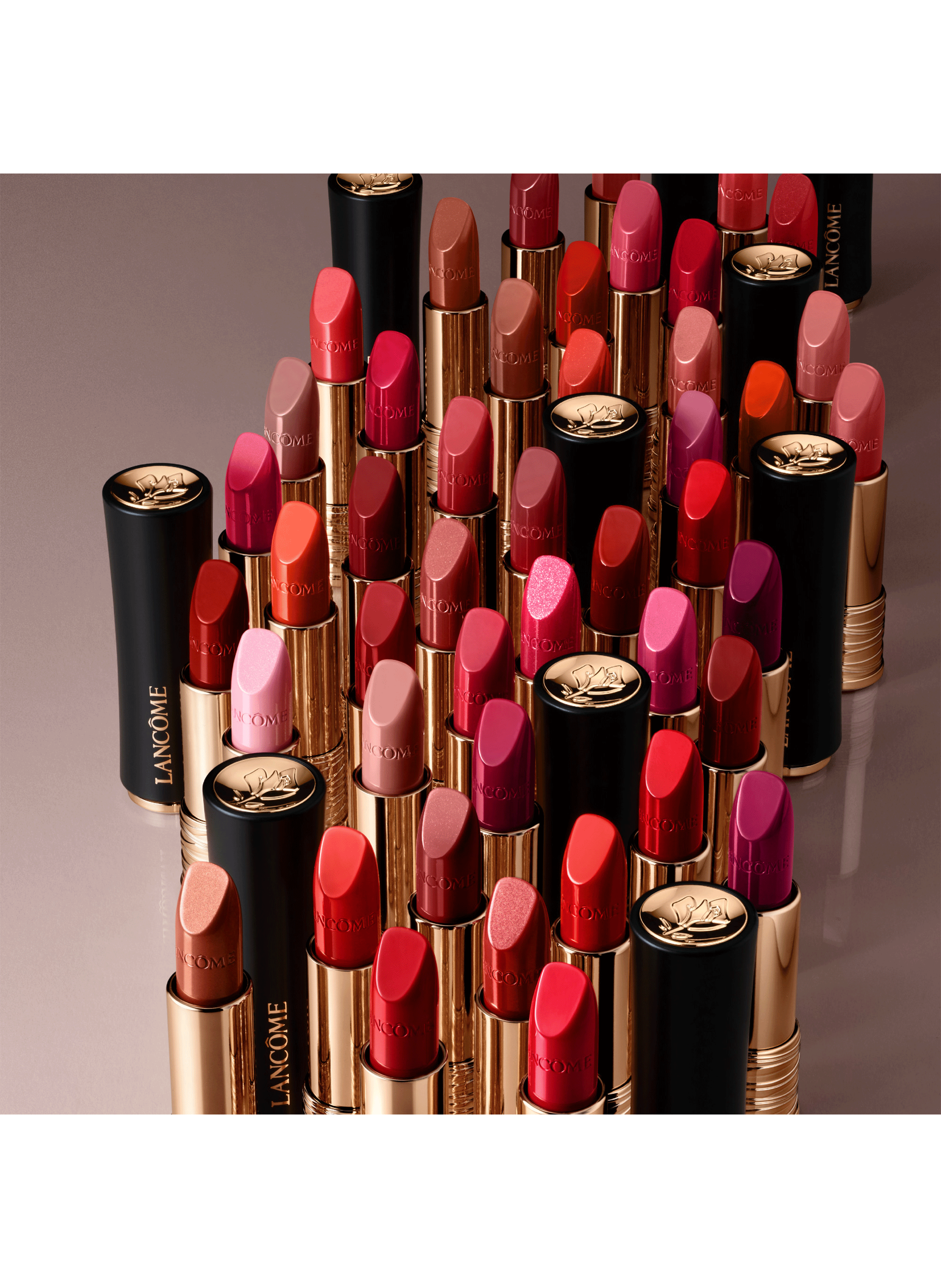 L?Absolu Rouge satin lipstick with long-lasting moisture and comfort 250 tendre mirage