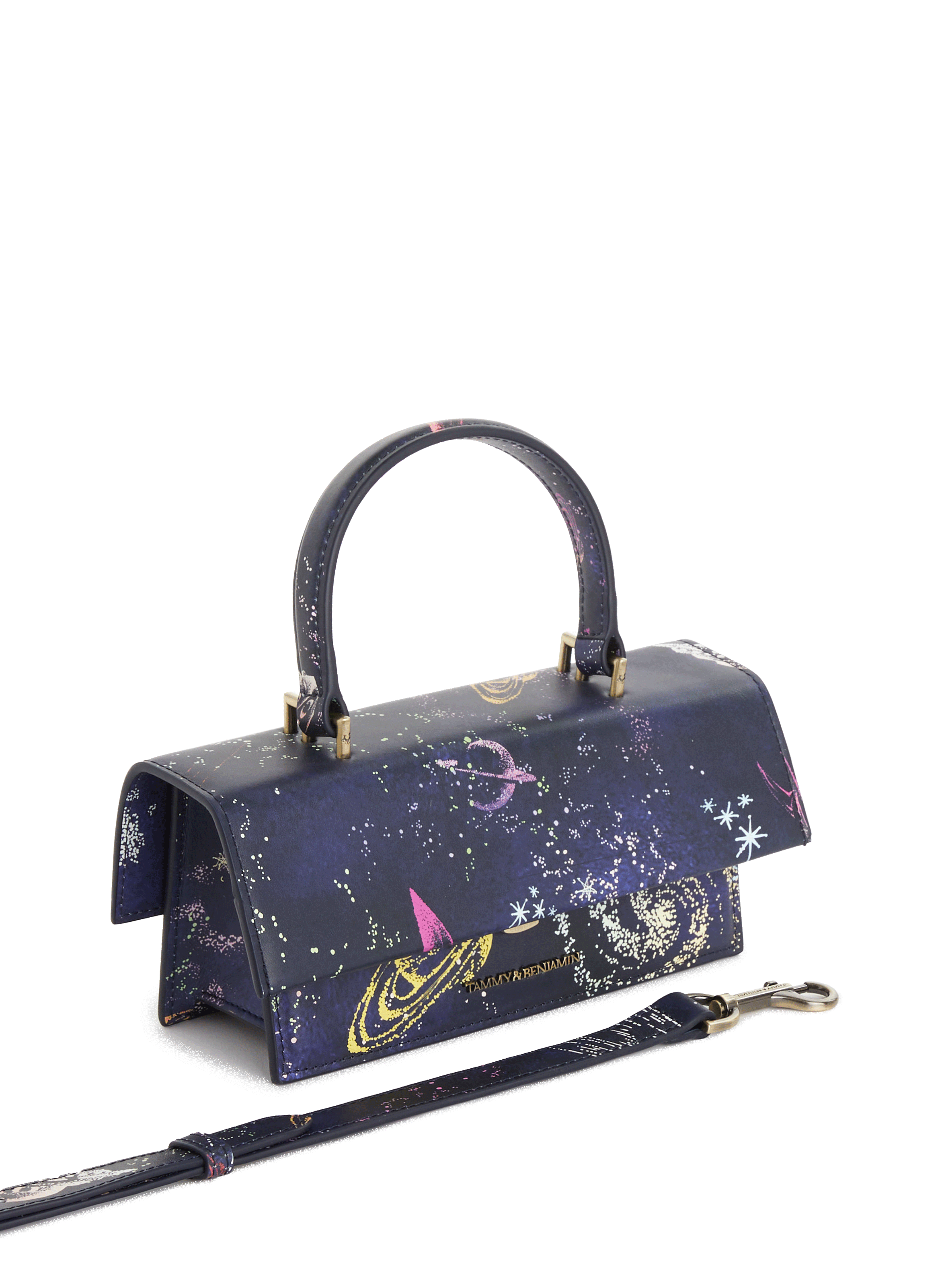 Mini sac Galaxy en cuir