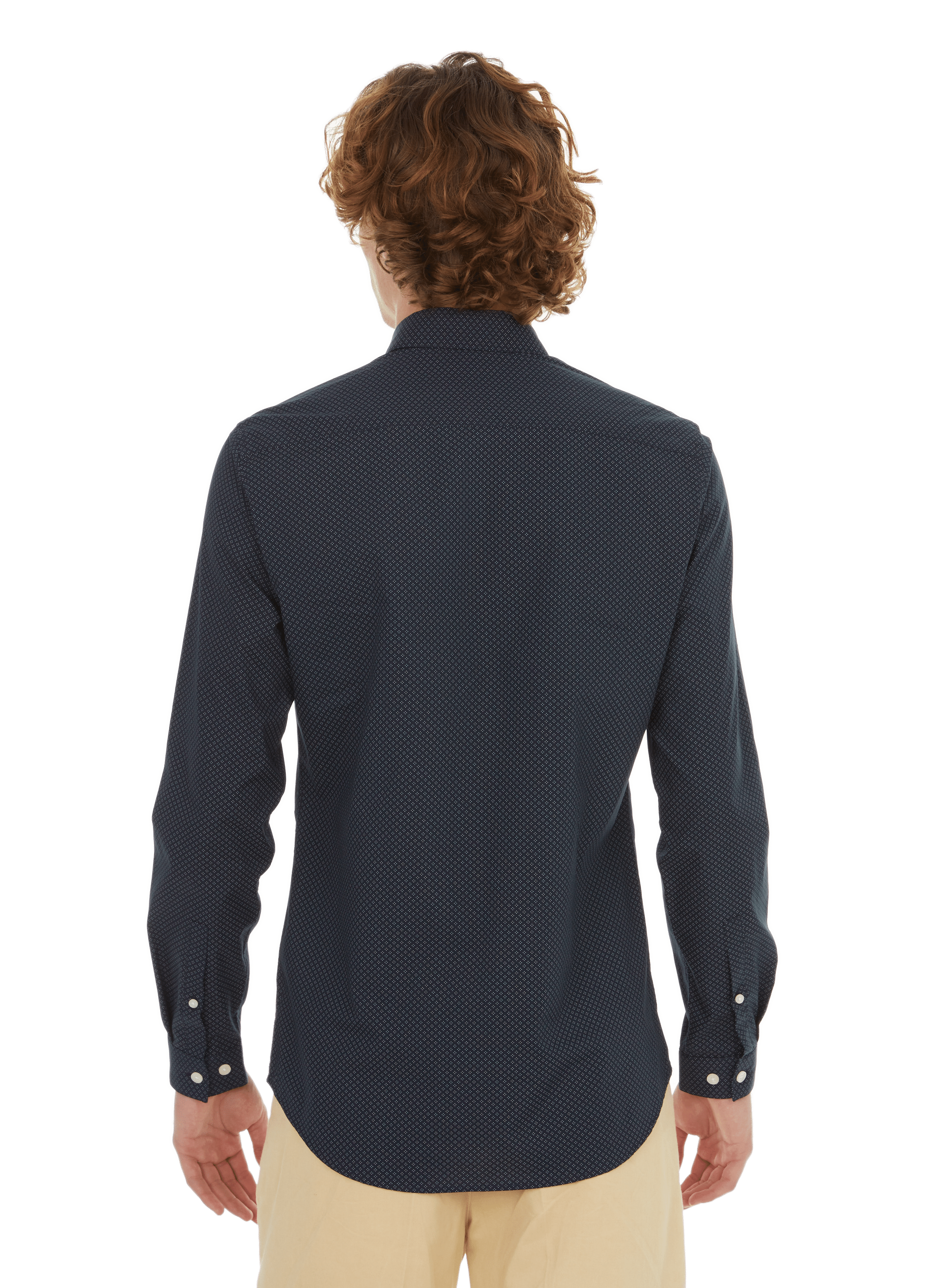 Chemise imprimée en coton  AU PRINTEMPS PARIS Bleu