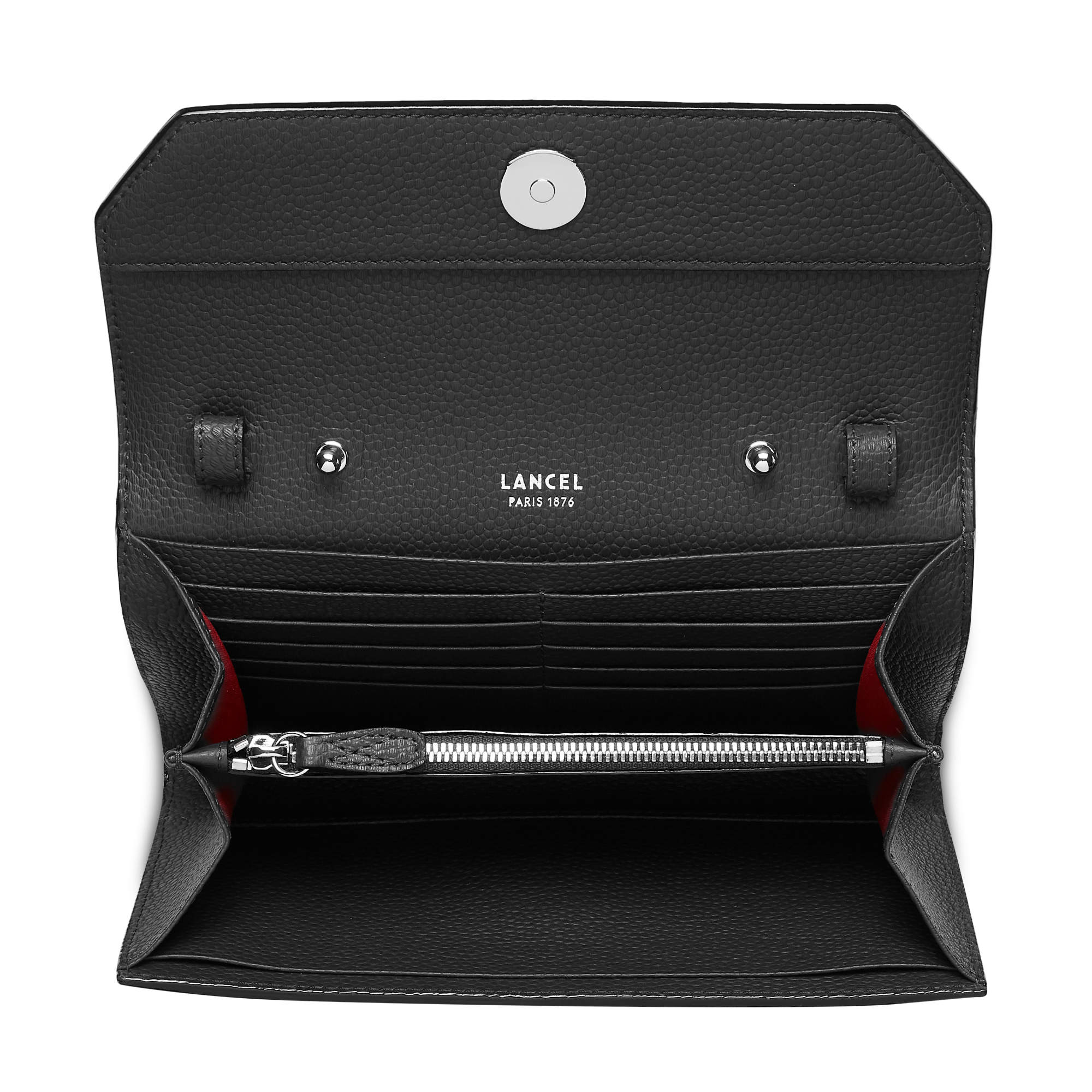 Portefeuille chaîne - ninon de lancel LANCEL Noir