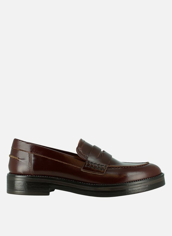 Mocassins en cuir souple mirna Marron by JONAK JONAK Mocassins en cuir souple mirna Marron