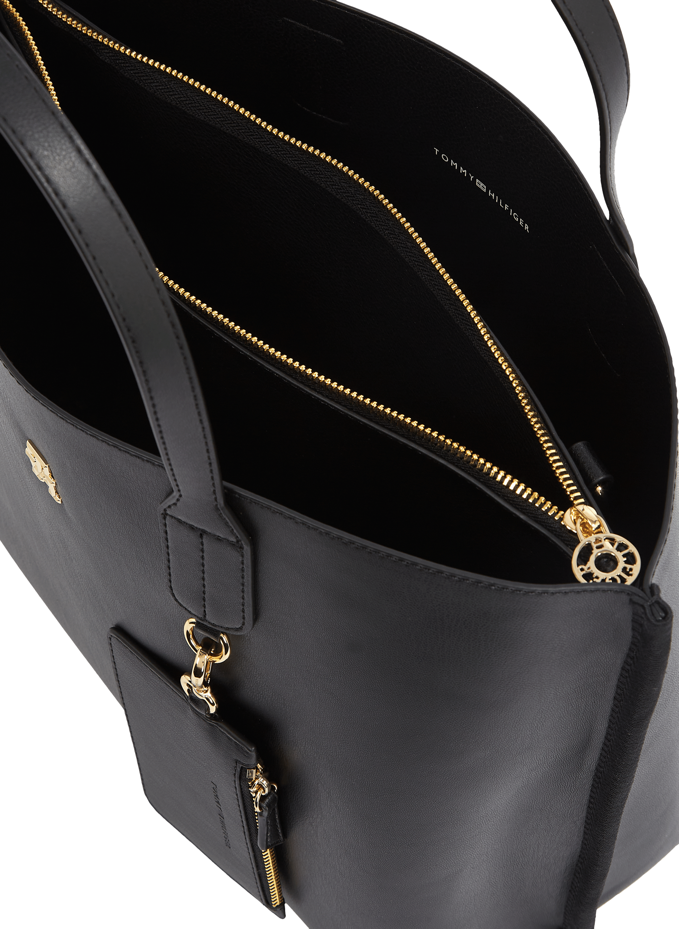 Sac cabas avec bandoulière TOMMY HILFIGER Noir