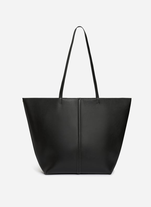 Grand cabas daily en cuir Noir by VANESSA BRUNO VANESSA BRUNO Grand cabas daily en cuir Noir