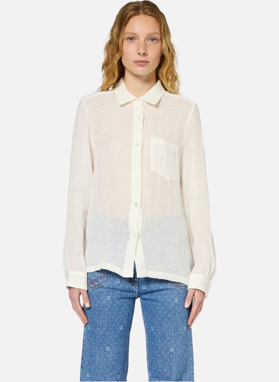 Chemise en lin - uxana Beige by GERARD DAREL GERARD DAREL Chemise en lin - uxana Beige