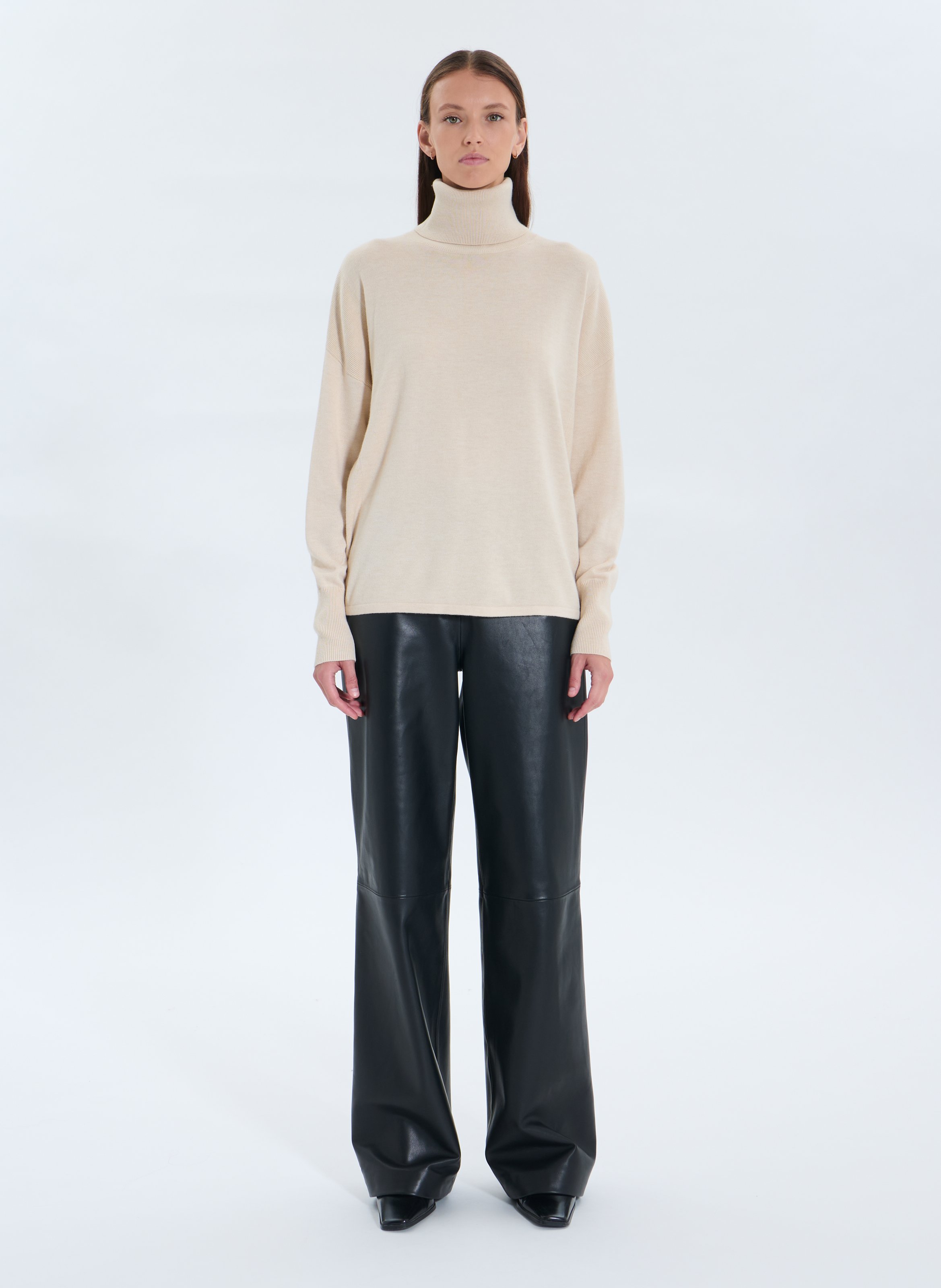 Pull  prunao  Beige chine