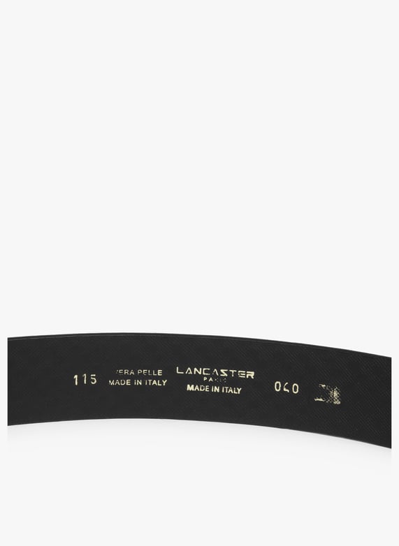 Ceinture - ceinture cuir végétal femme | Noir by LANCASTER Ceinture - ceinture cuir végétal femme Noir