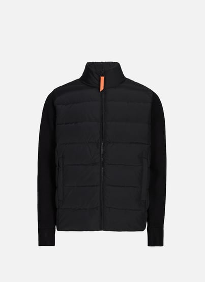 Two-material high neck jacket GERTRUDE ET GASTON Two-material high neck jacket GERTRUDE ET GASTON