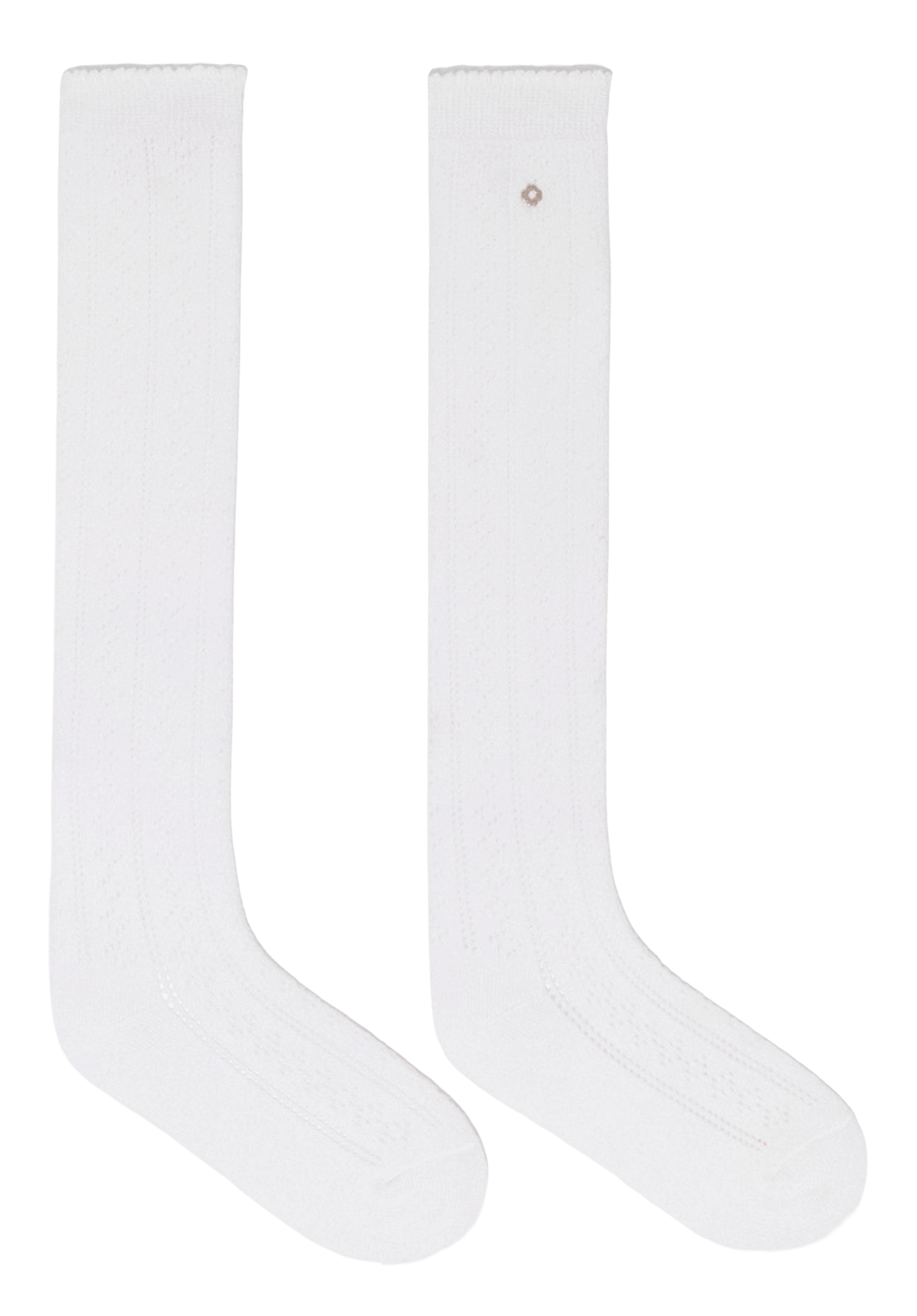 Chaussette en coton mélangé MAJE Blanc