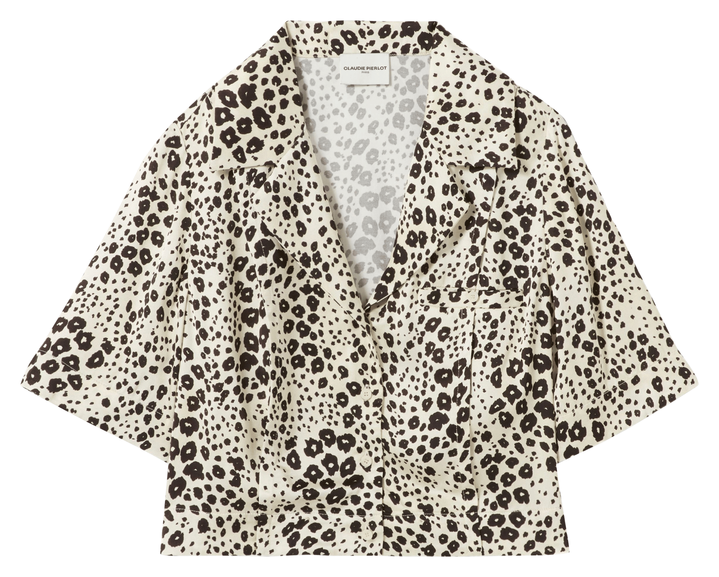 Chemise col tailleur CLAUDIE PIERLOT Multicolore