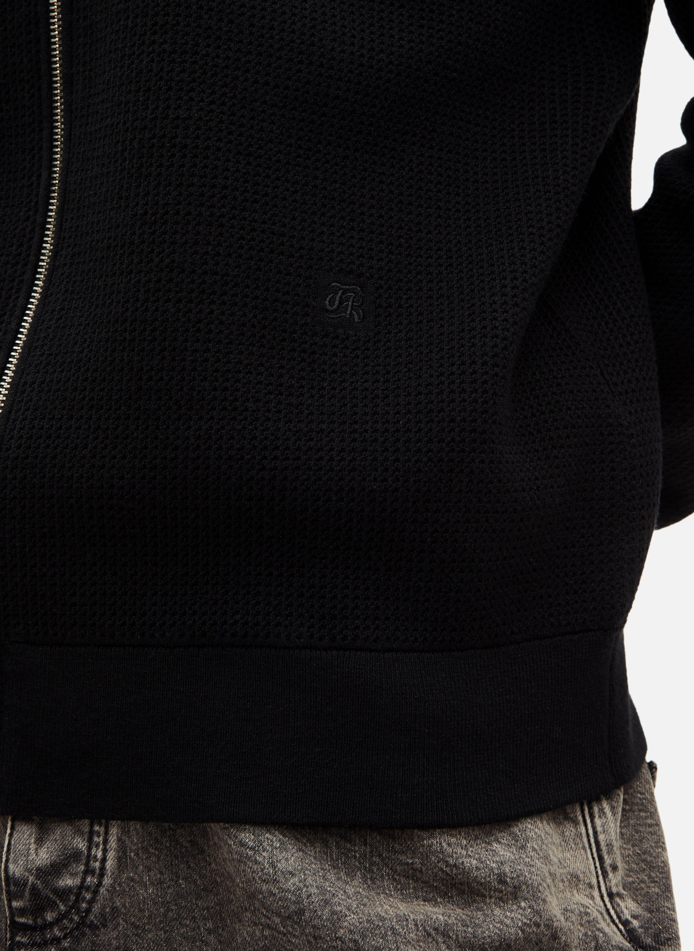 Cardigan en nid d'abeille THE KOOPLES Noir