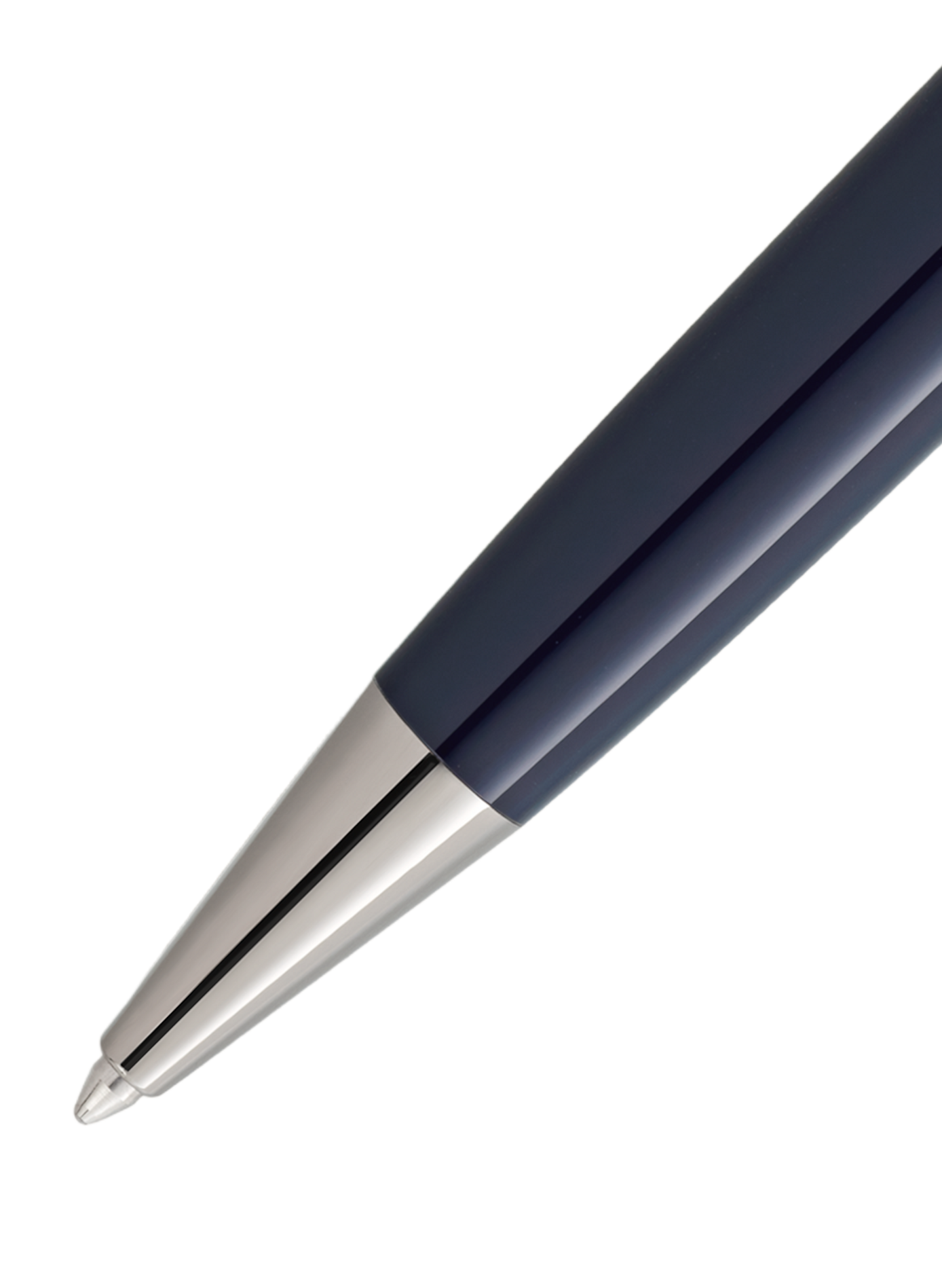 Luxurious resin ballpoint pen MONTBLANC Blue