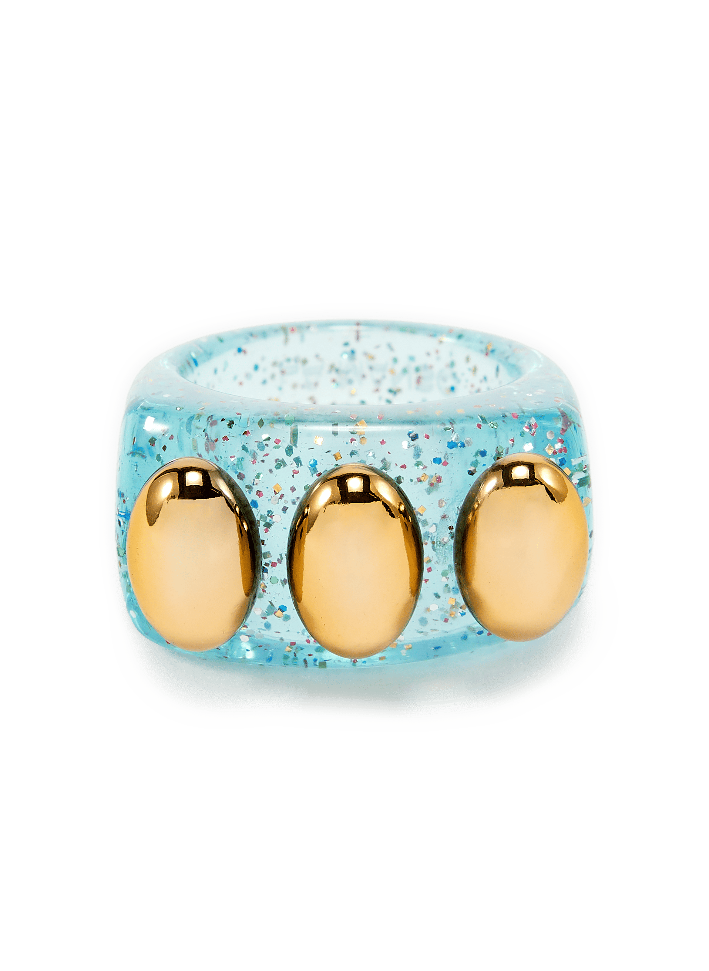 Bague Soft Nuckle Duster LA MANSO Bleu