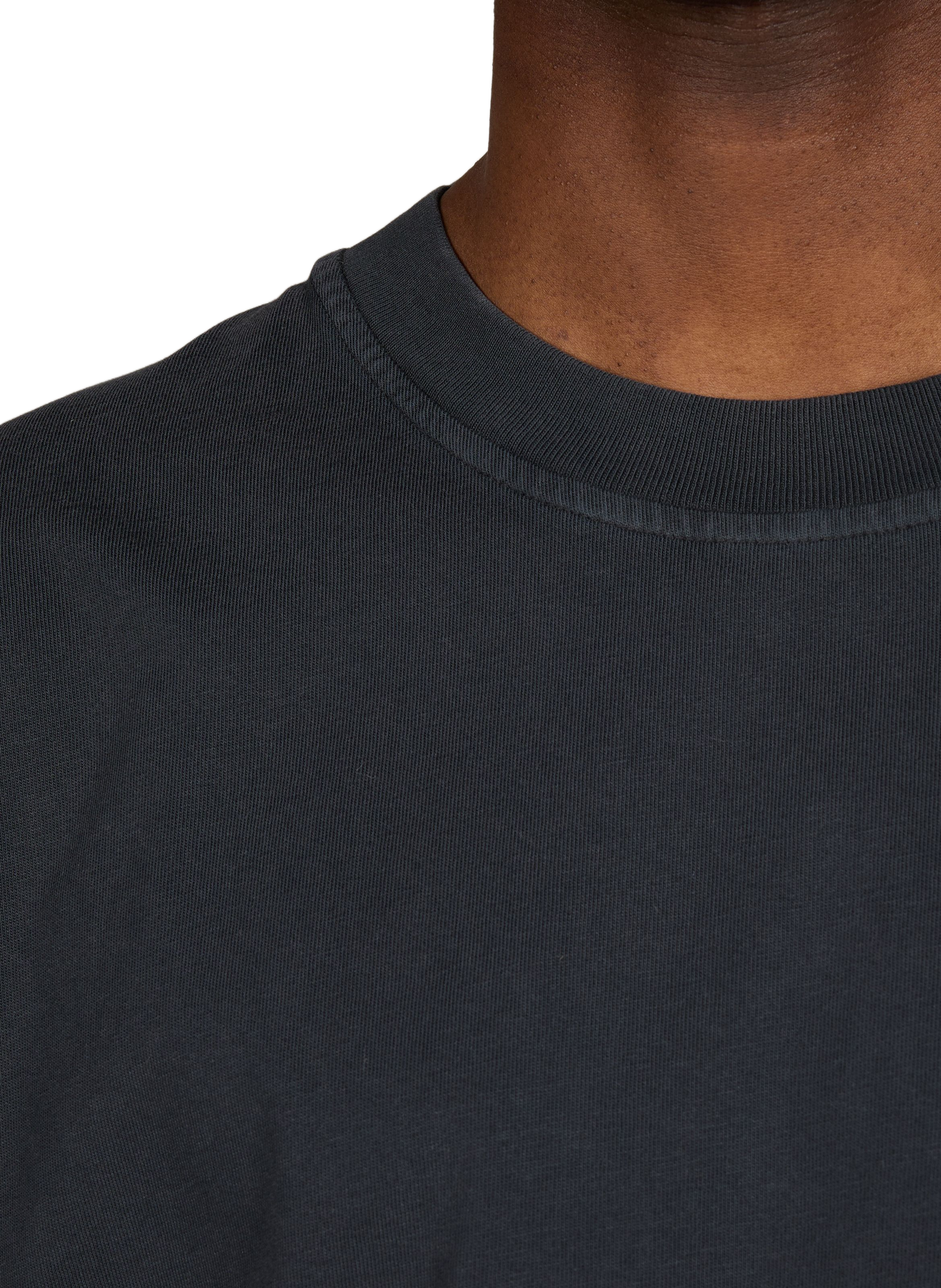 T-shirt droit en coton  CLOSED Noir