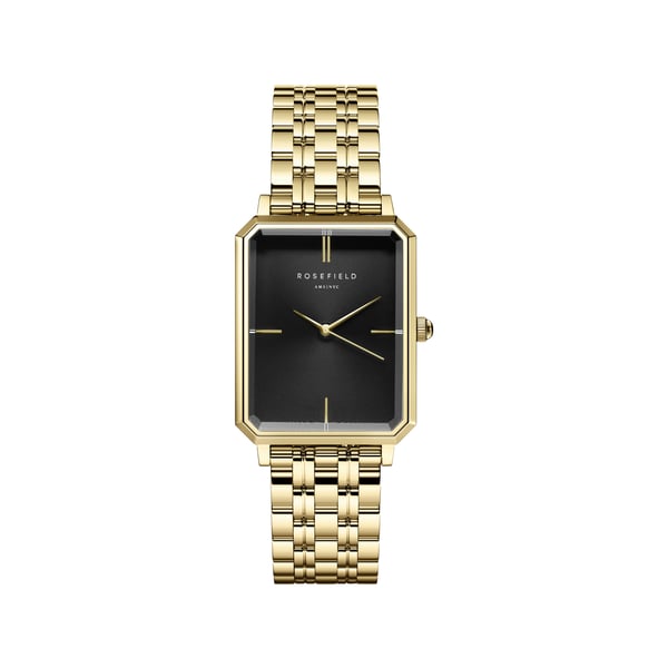 Montre analogique Octagon en acier inoxydable Montre analogique Octagon en acier inoxydable