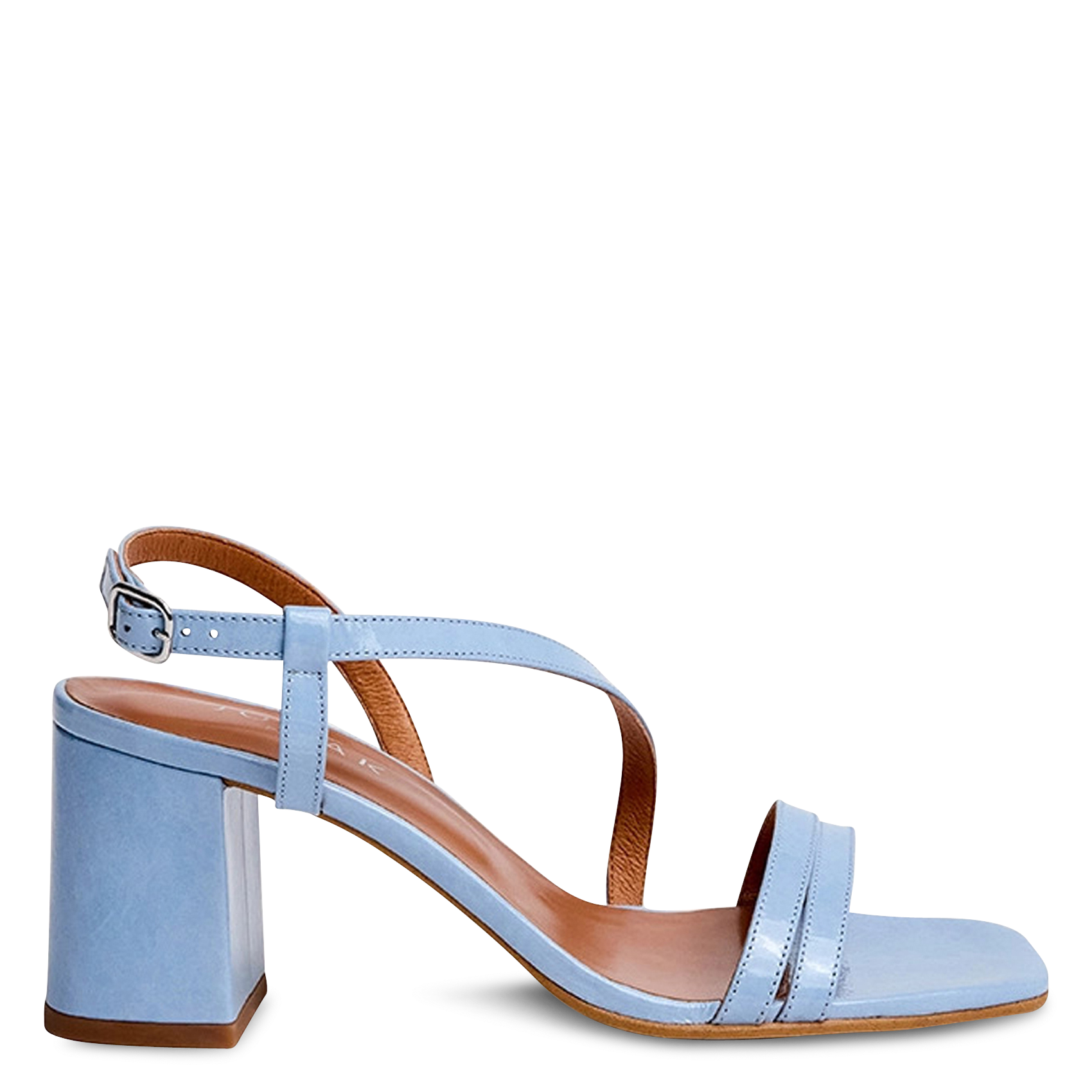 Sandales hautes en cuir vimy JONAK Bleu