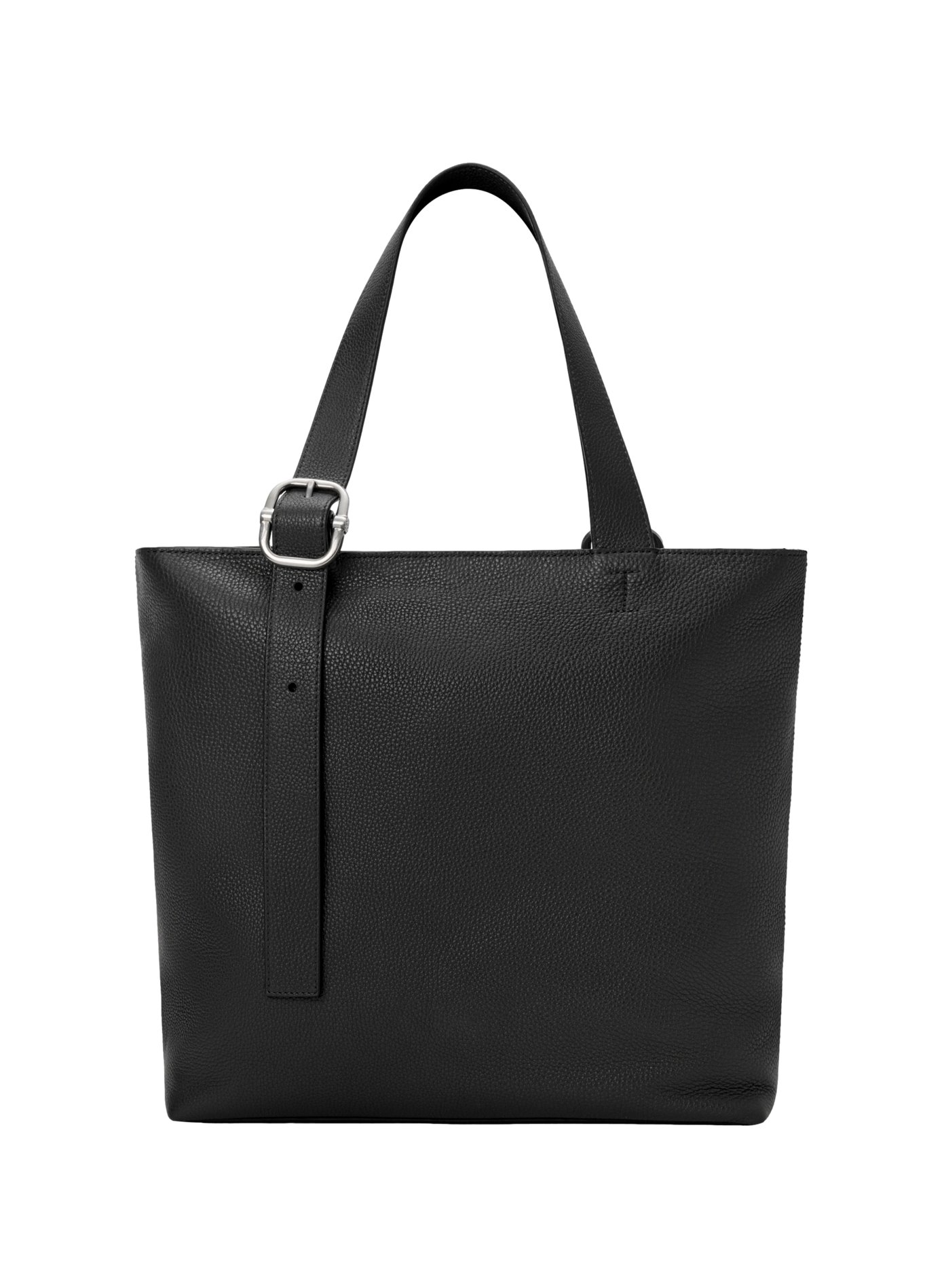 Loop zipped tote en cuir de veau grainé souple LOEWE Noir