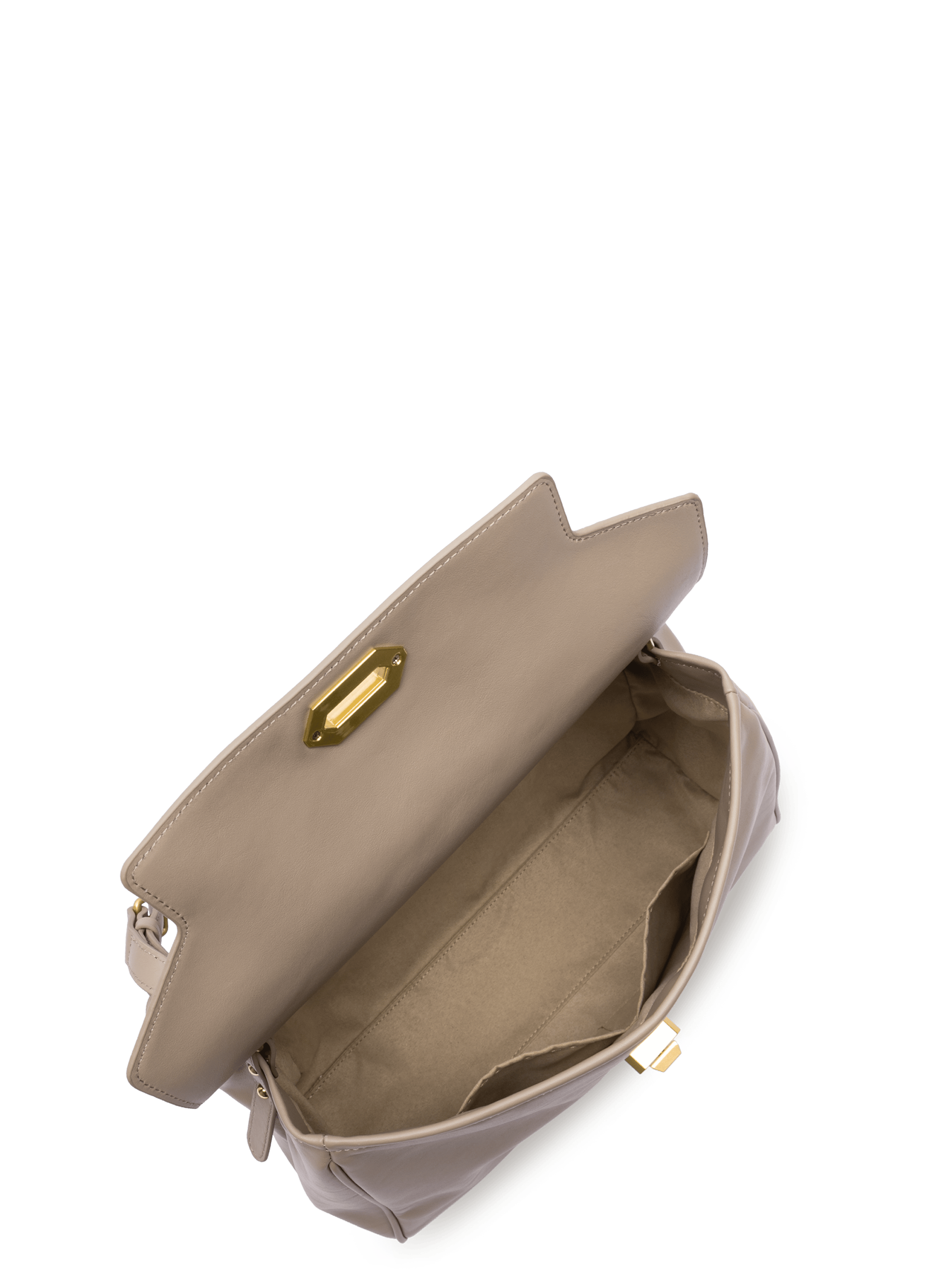 Grand sac cabas épaule - donna grace LANCASTER Gris