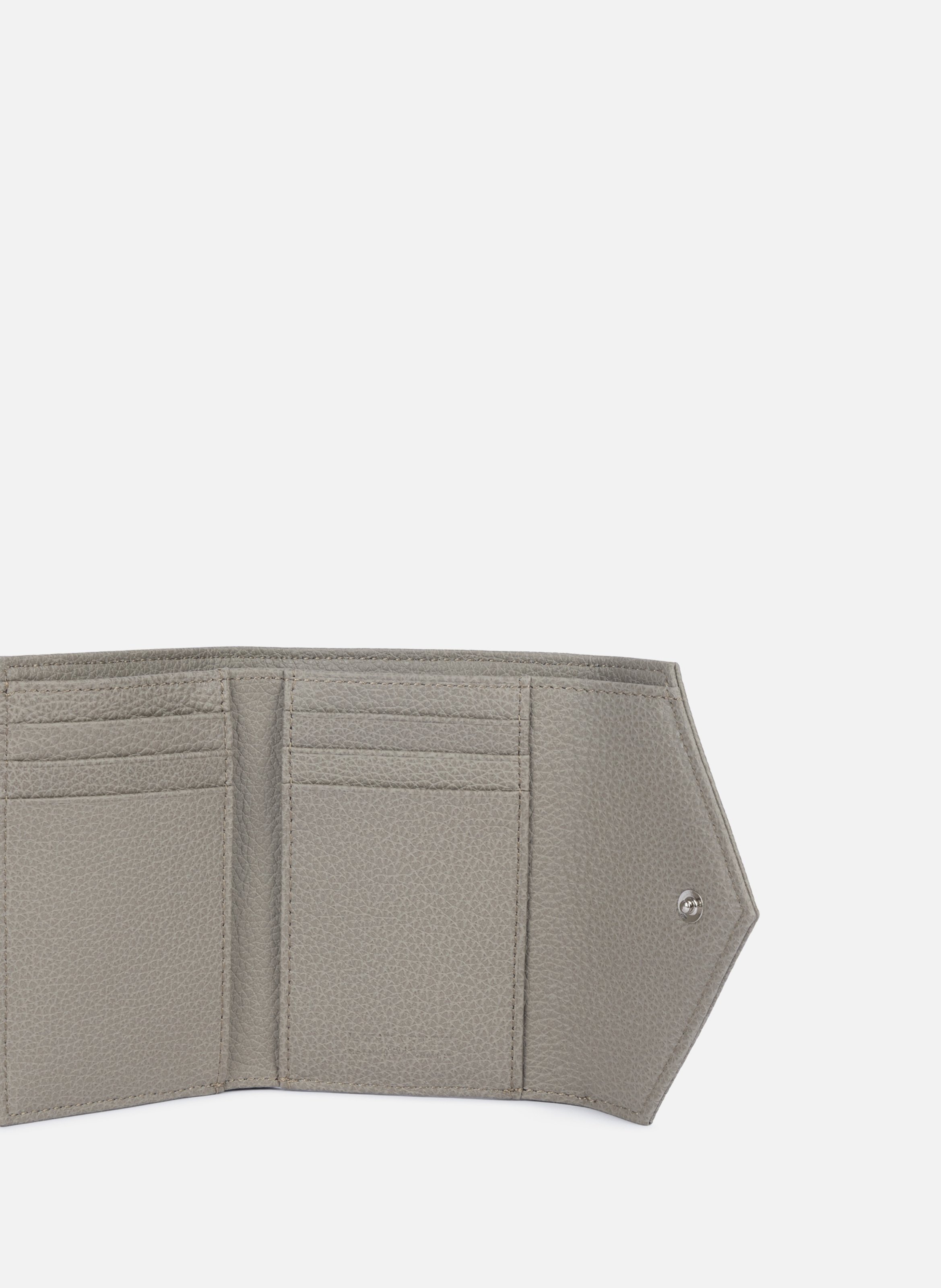Porte-cartes - foulonné pm LANCASTER Gris