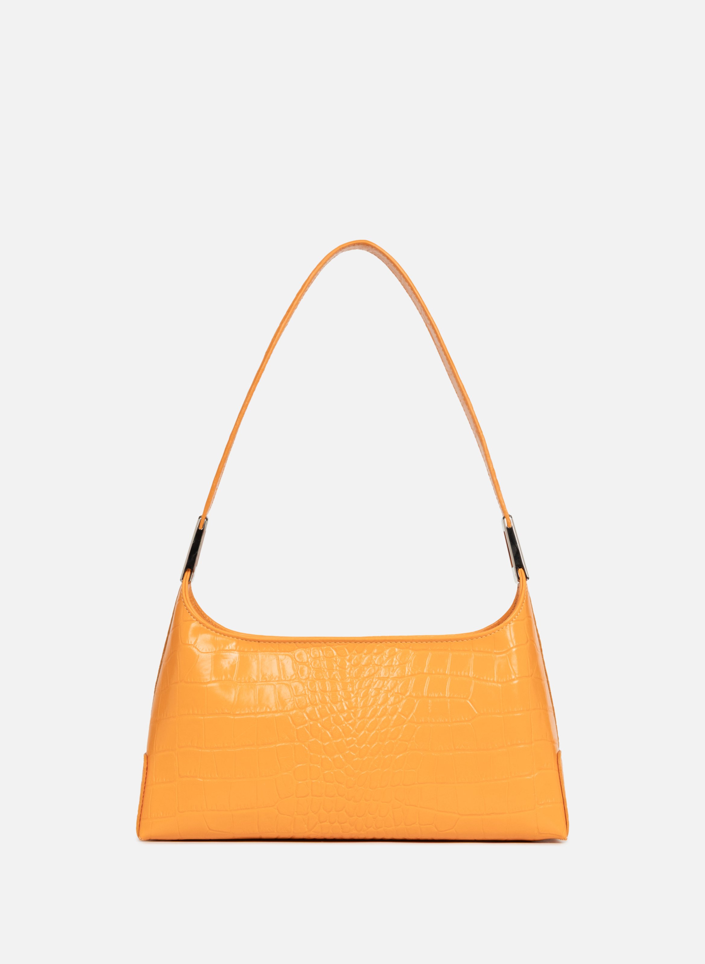Handbag - exotic lézard & croco fr LANCASTER Yellow