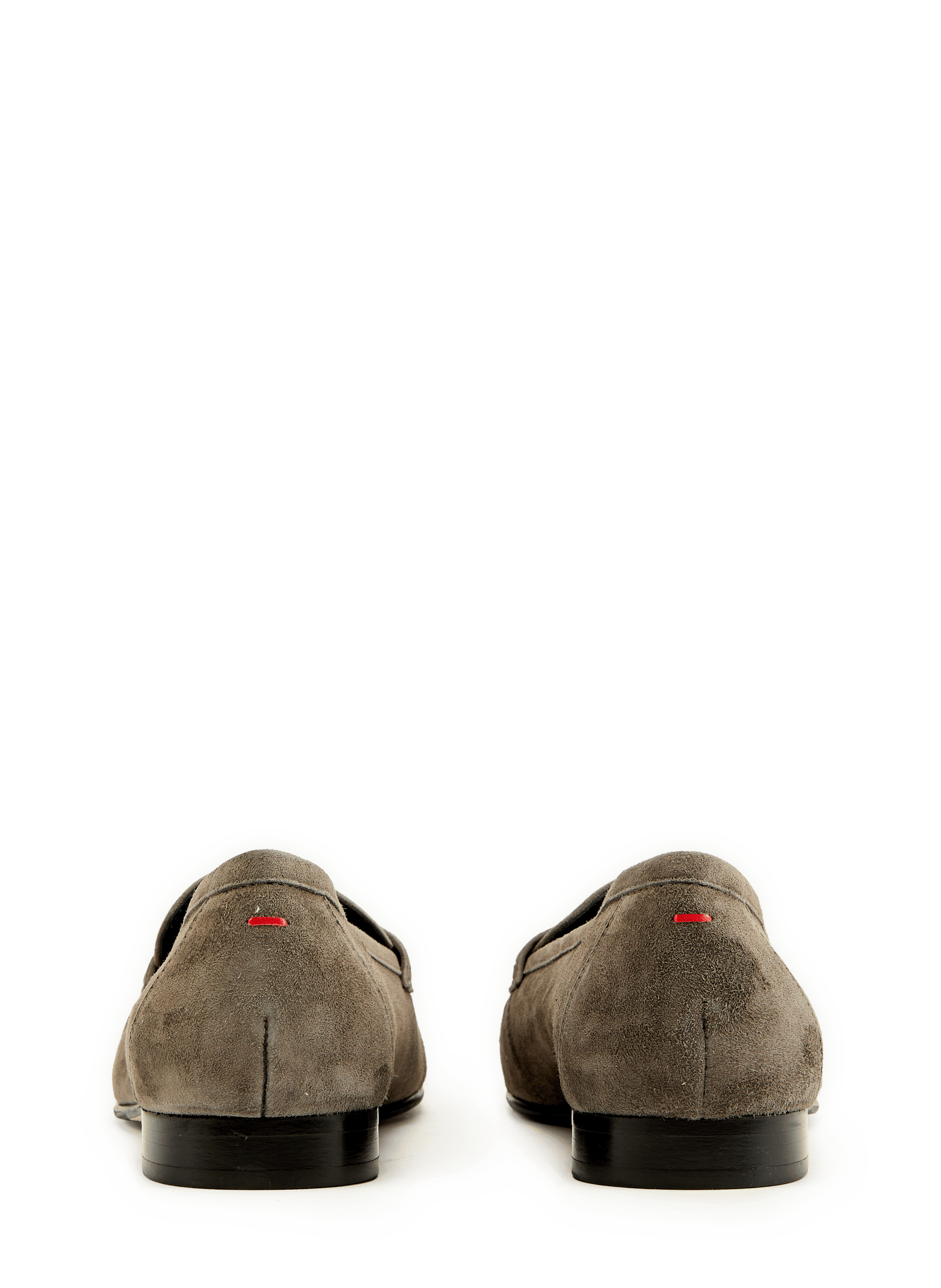 Mocassins suédés en cuir AEYDE Gris