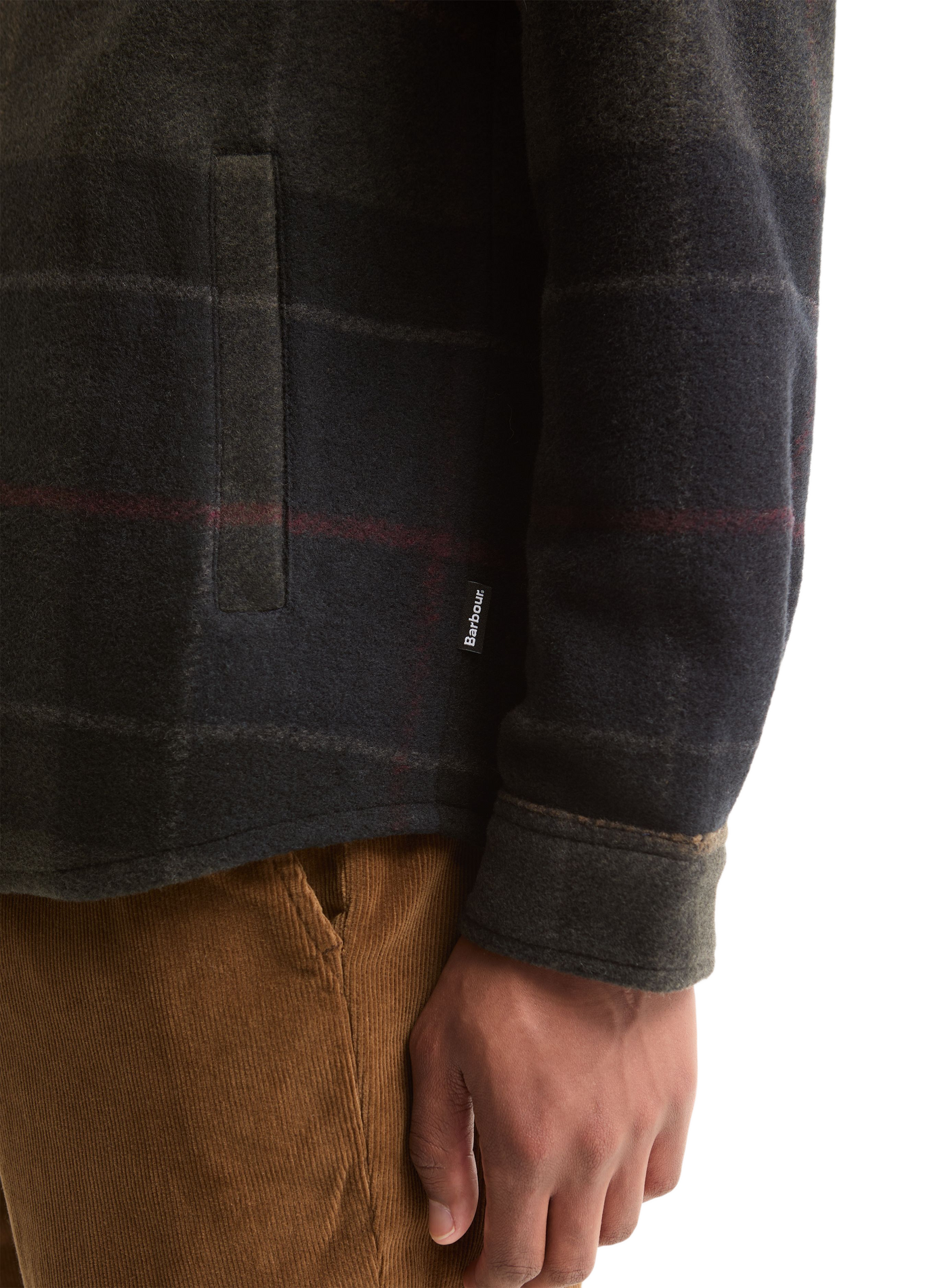 Gerade Hemd mit klassischem Karomuster am Kragen BARBOUR Mehrfarbig