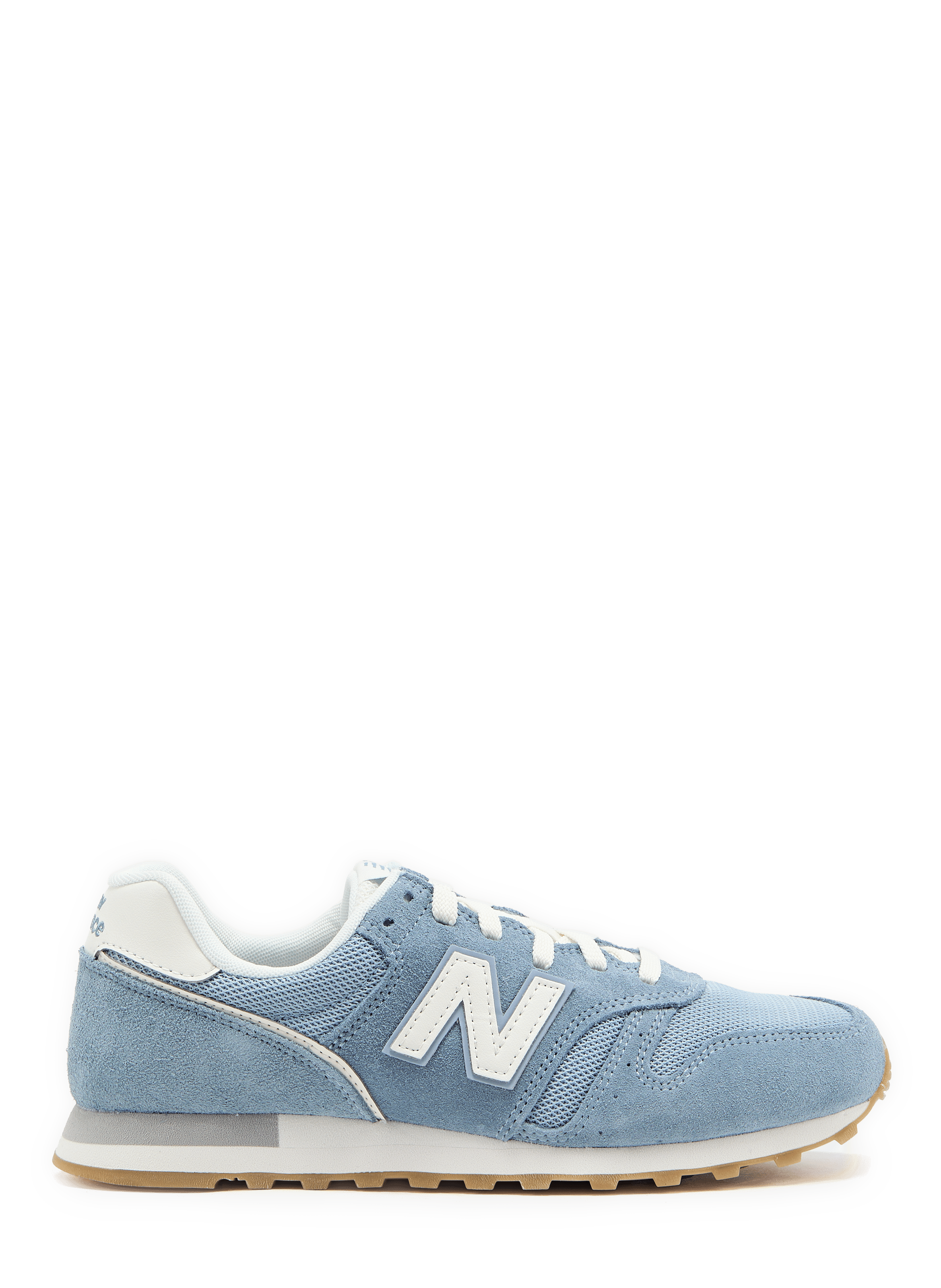 Baskets 373 v2 en cuir mélangé NEW BALANCE Bleu