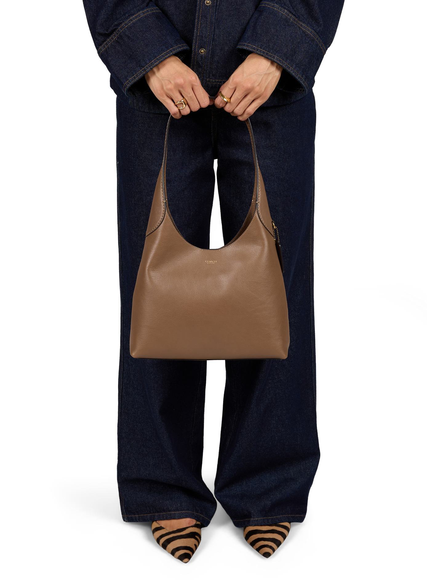 Brooklyn 28 Handbag COACH Grey
