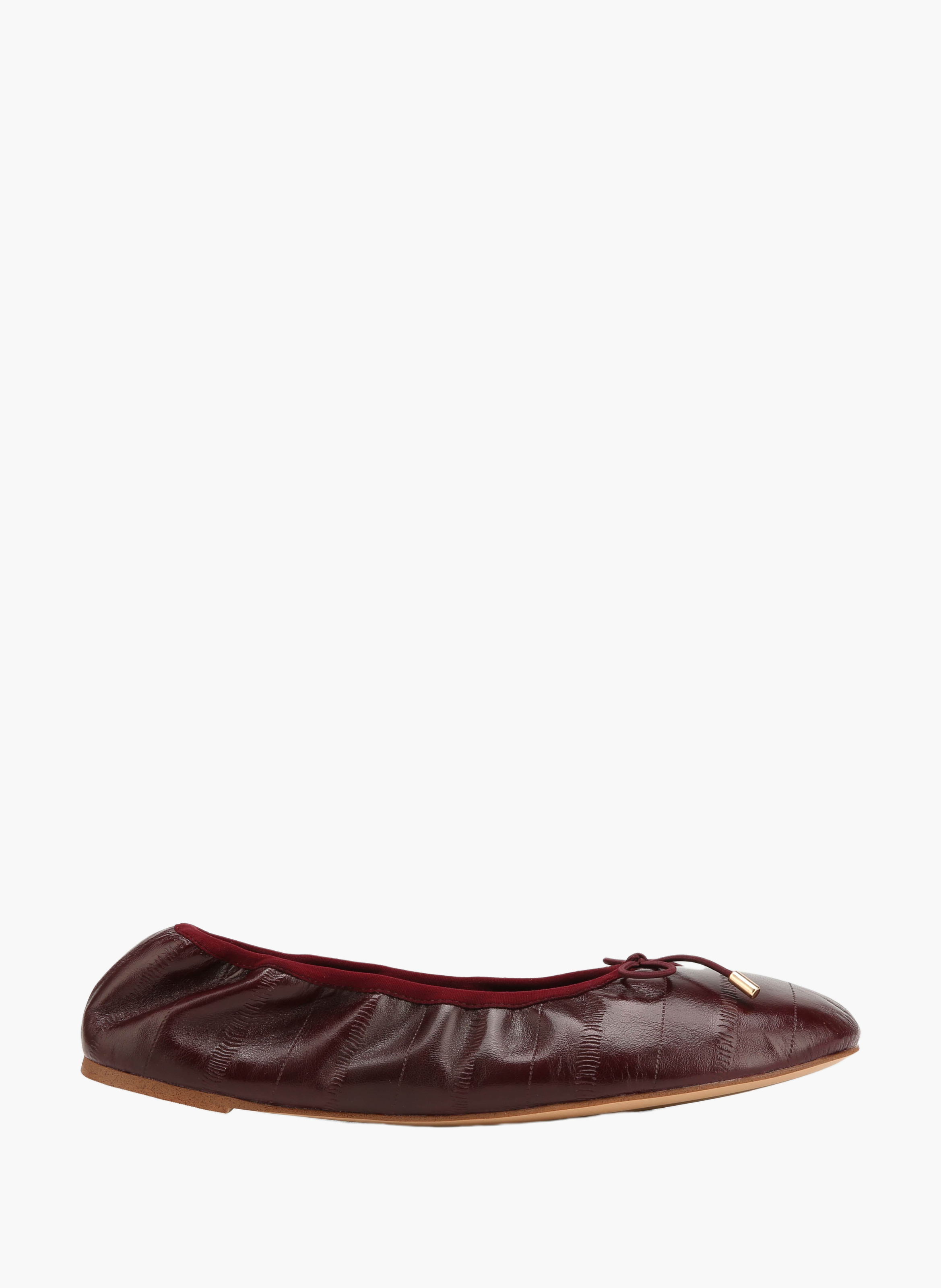 Scrunch-ballerina's van palingleren NAKED WOLFE Rood