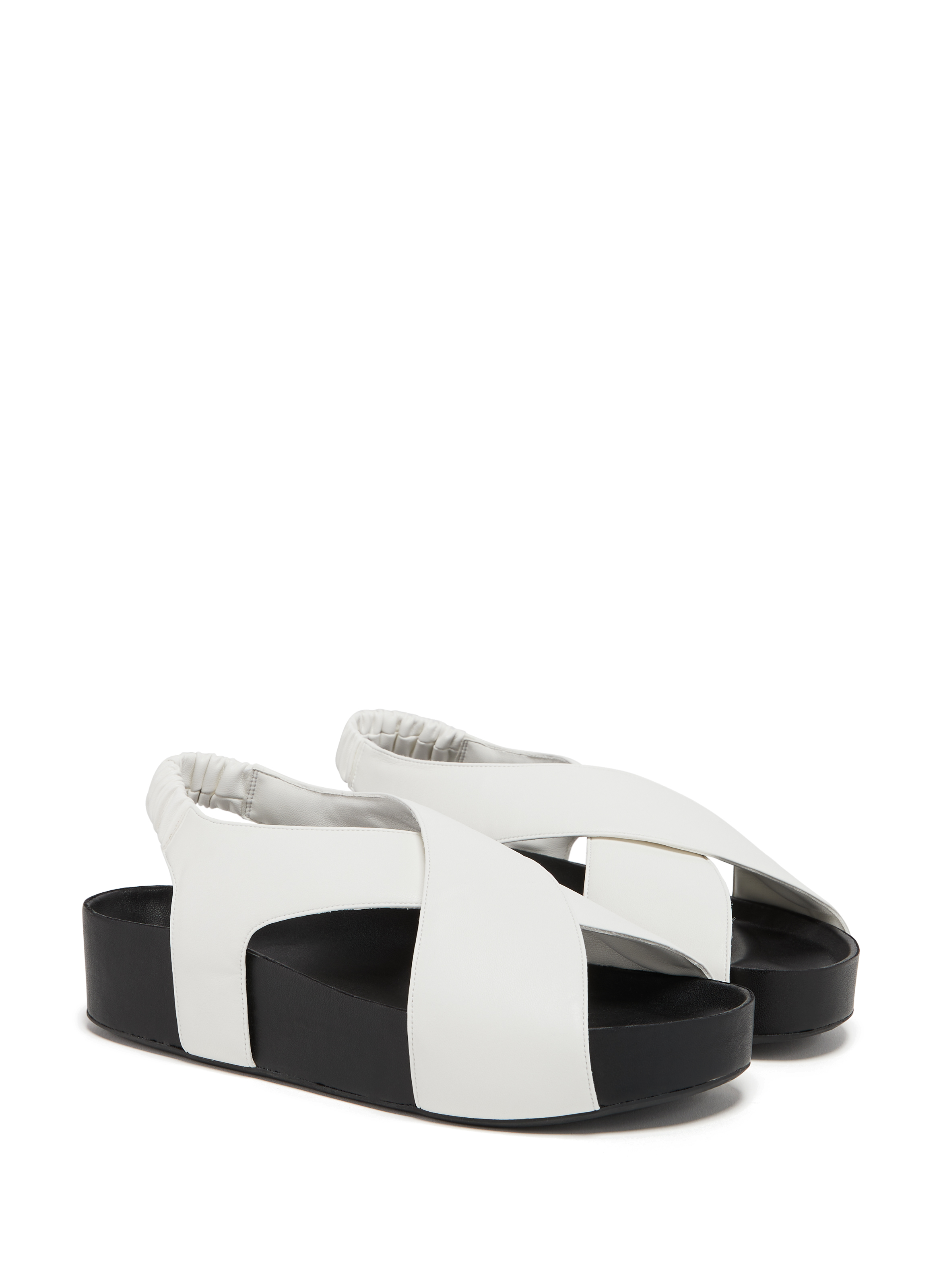 Sandales Cross Dip en cuir vegan