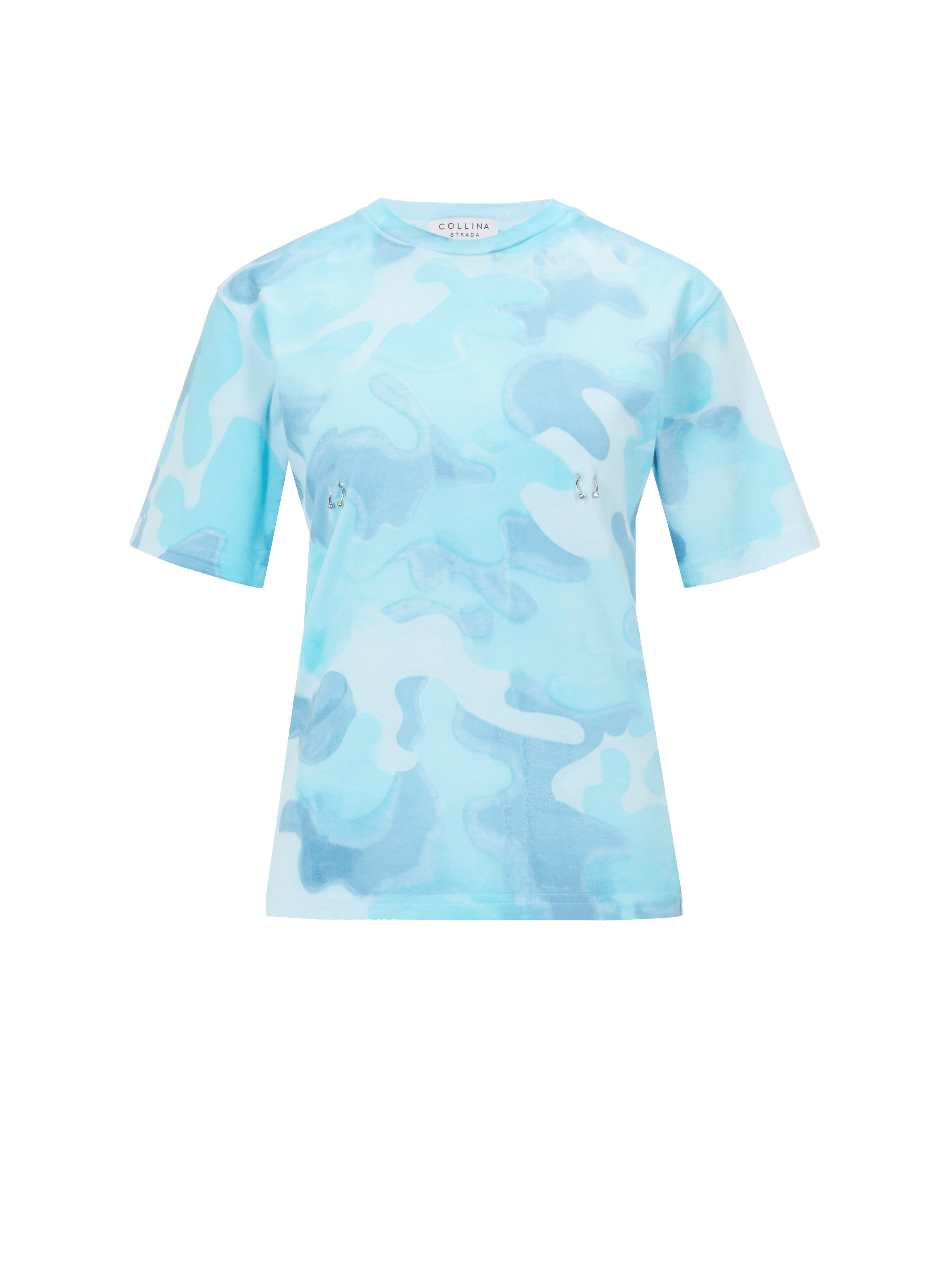 T-shirt avec piercing