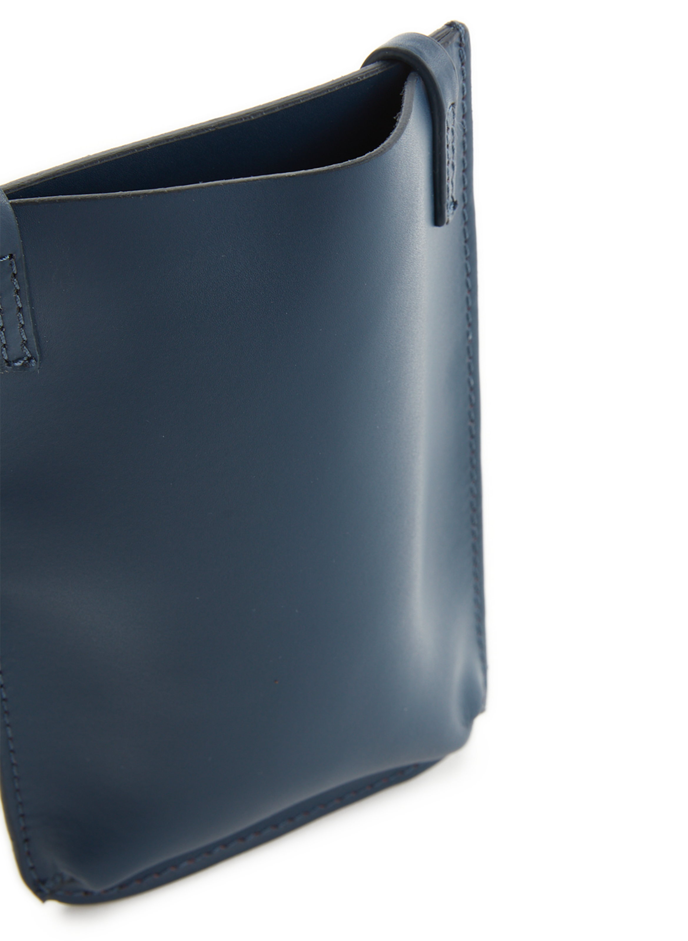 Pochette pour téléphone en cuir SAISON 1865 Bleu