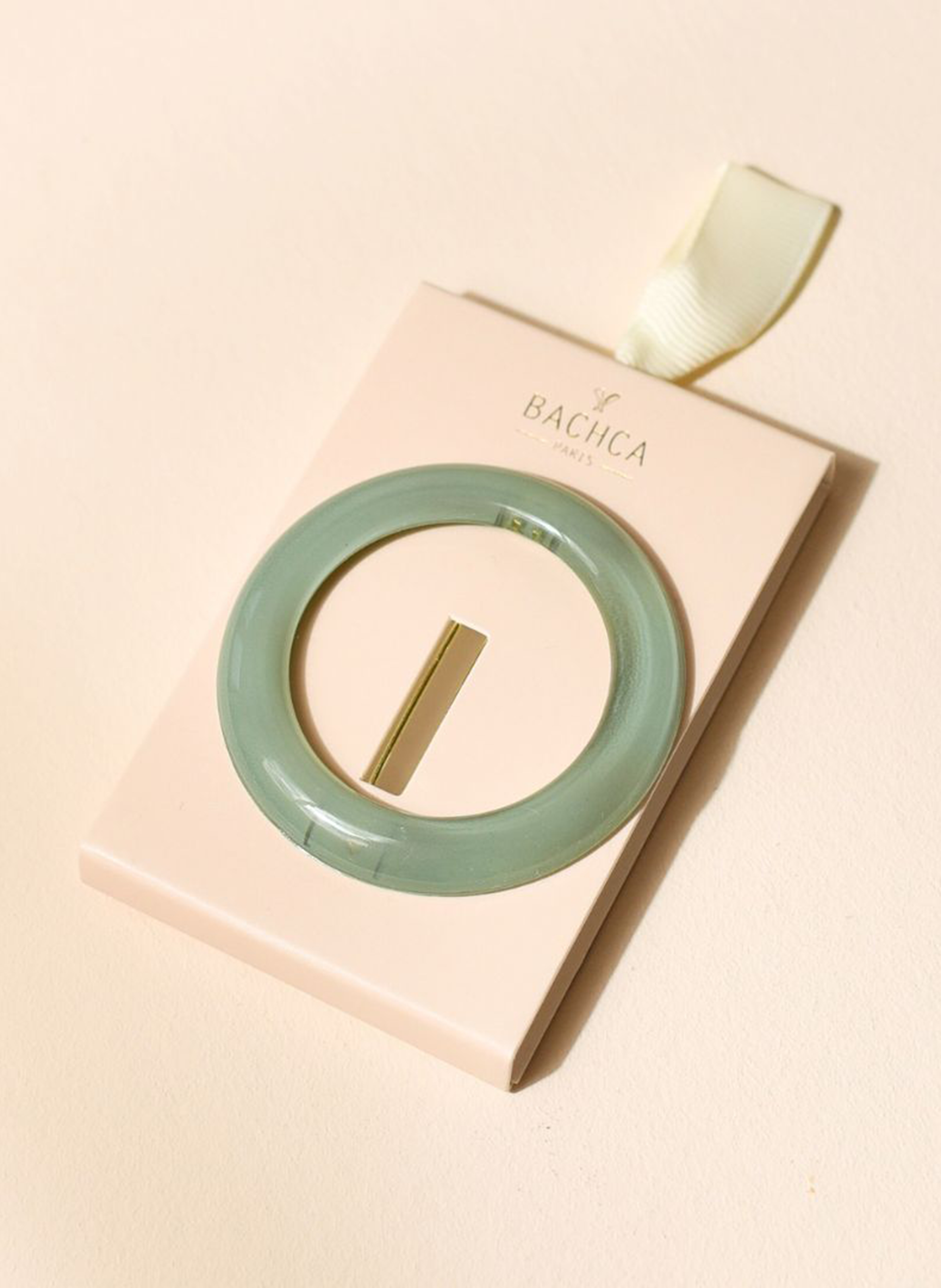 Round hair clip BACHCA Vert d'eau