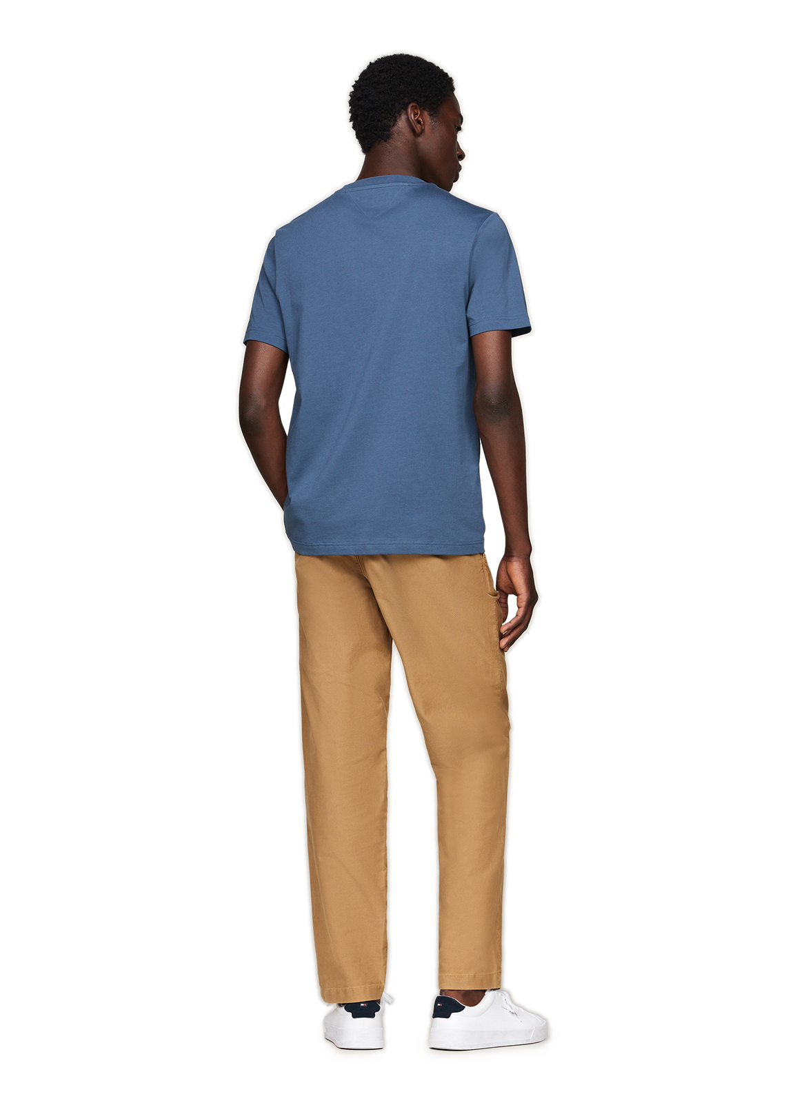 Cotton T-shirt TOMMY HILFIGER Blue