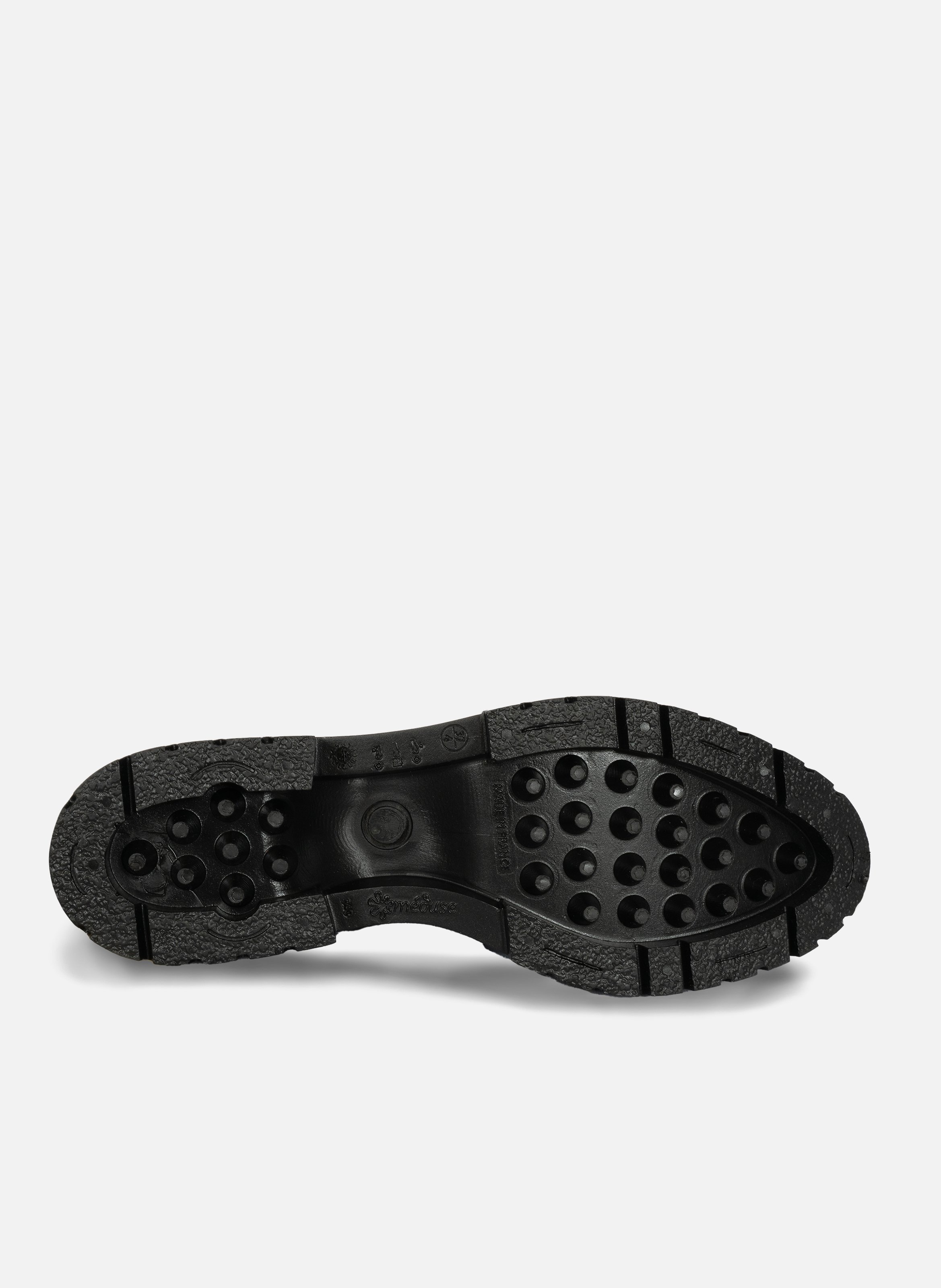 Bottines de pluie crantées JULES & JENN Noir