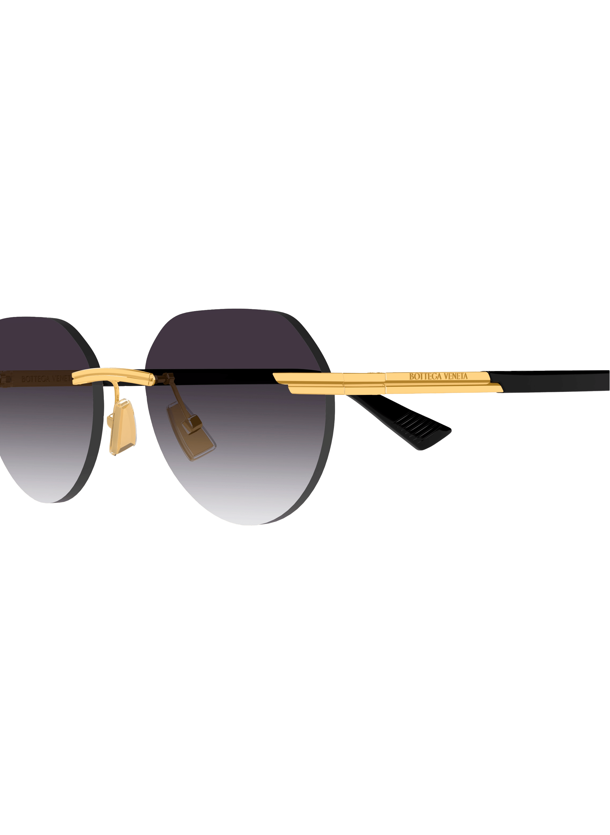 Round Sunglasses BOTTEGA VENETA Multicolour