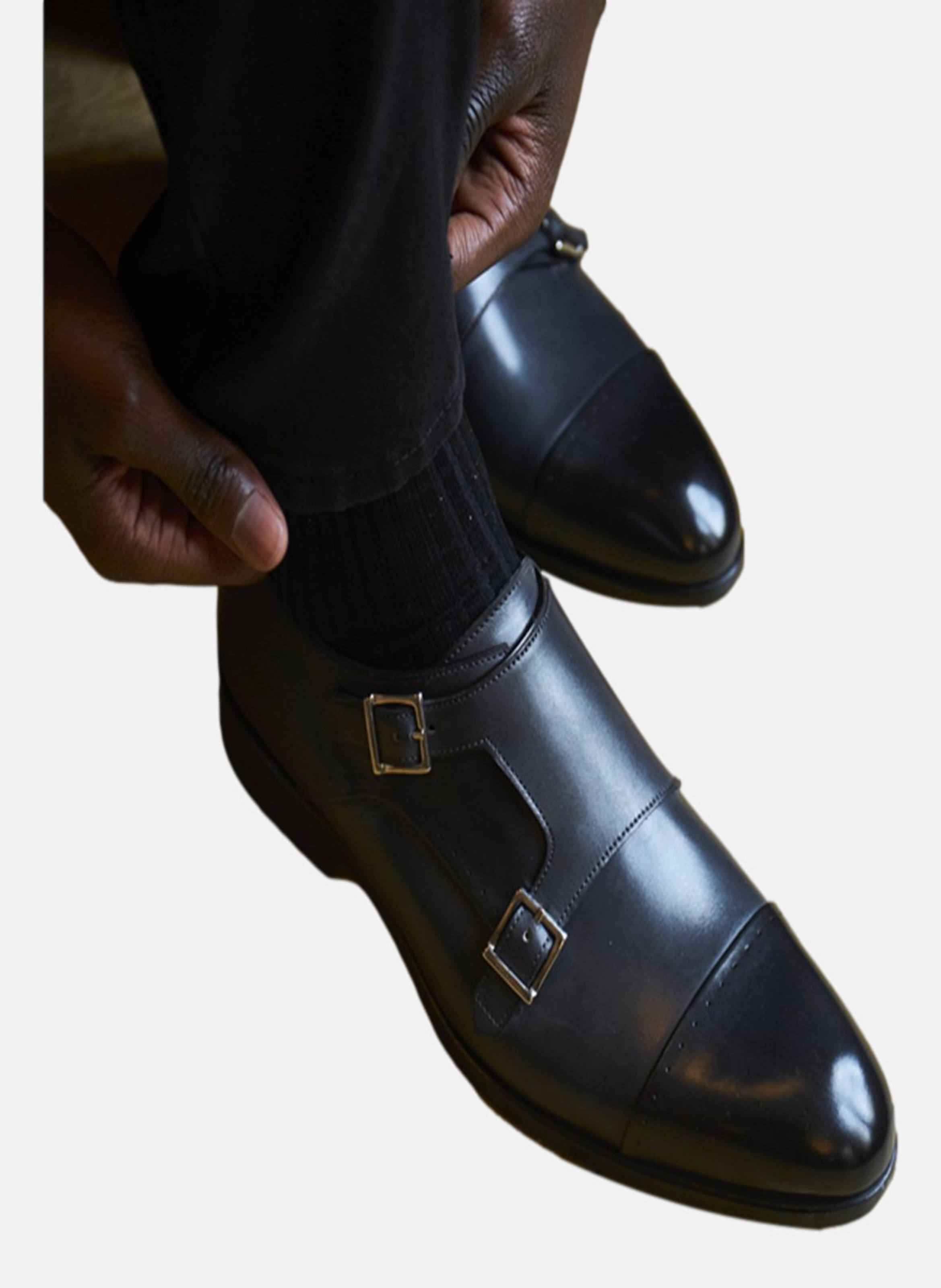 Richelieu cuir feliciano FINSBURY Gris