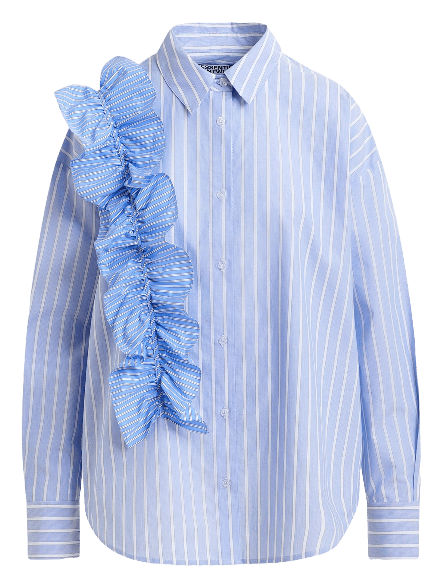 Chemise col classique en coton Ibody ESSENTIEL ANTWERP Bleu