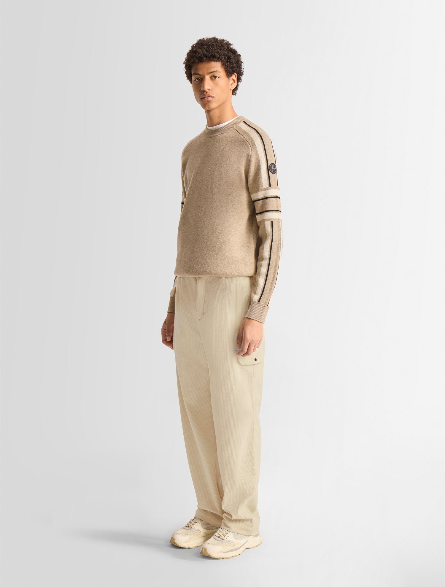 Pantalon anilo velvet coupe regular FUSALP Jaune